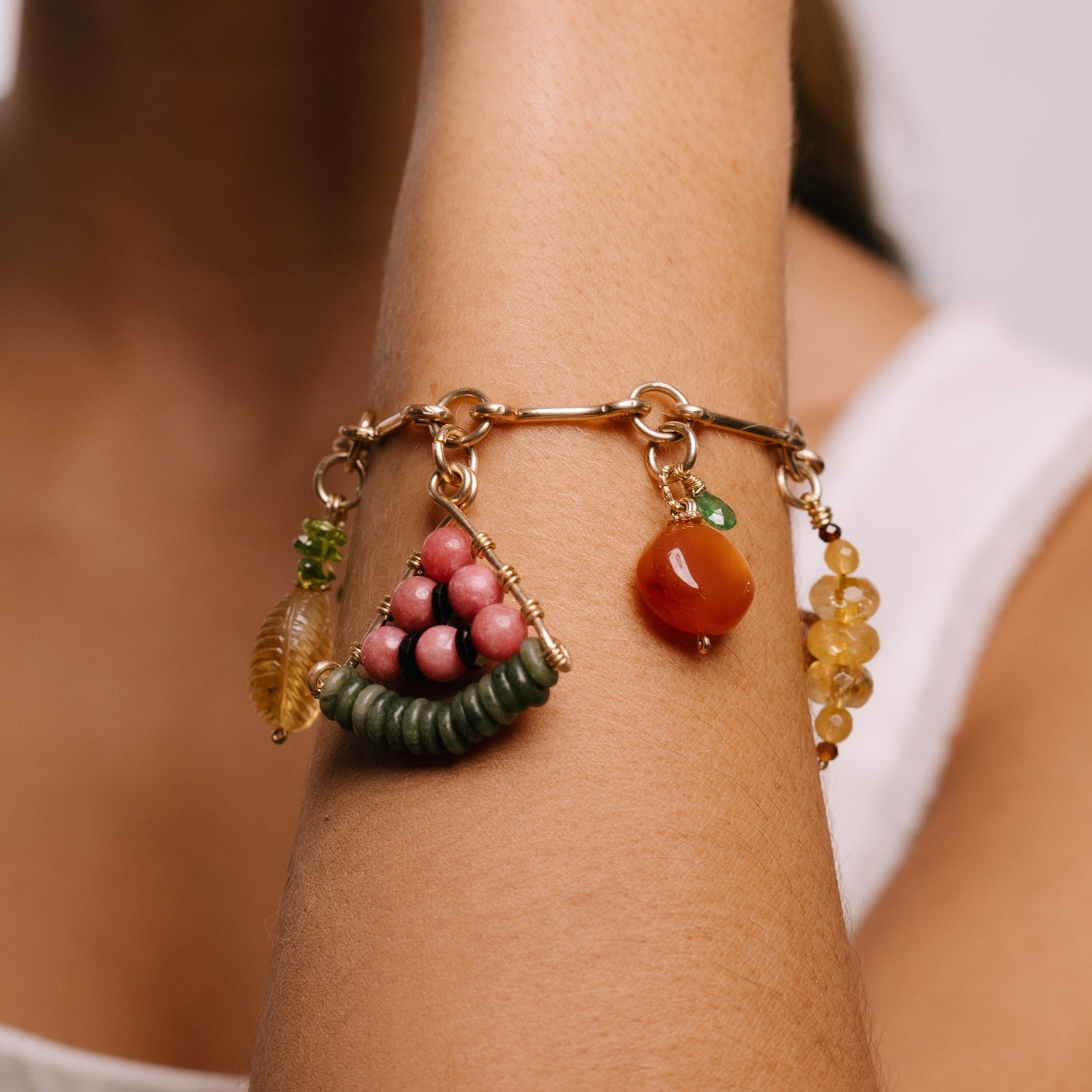 Armonia Charm Bracelet #2 - Fruits Bracelets TARBAY