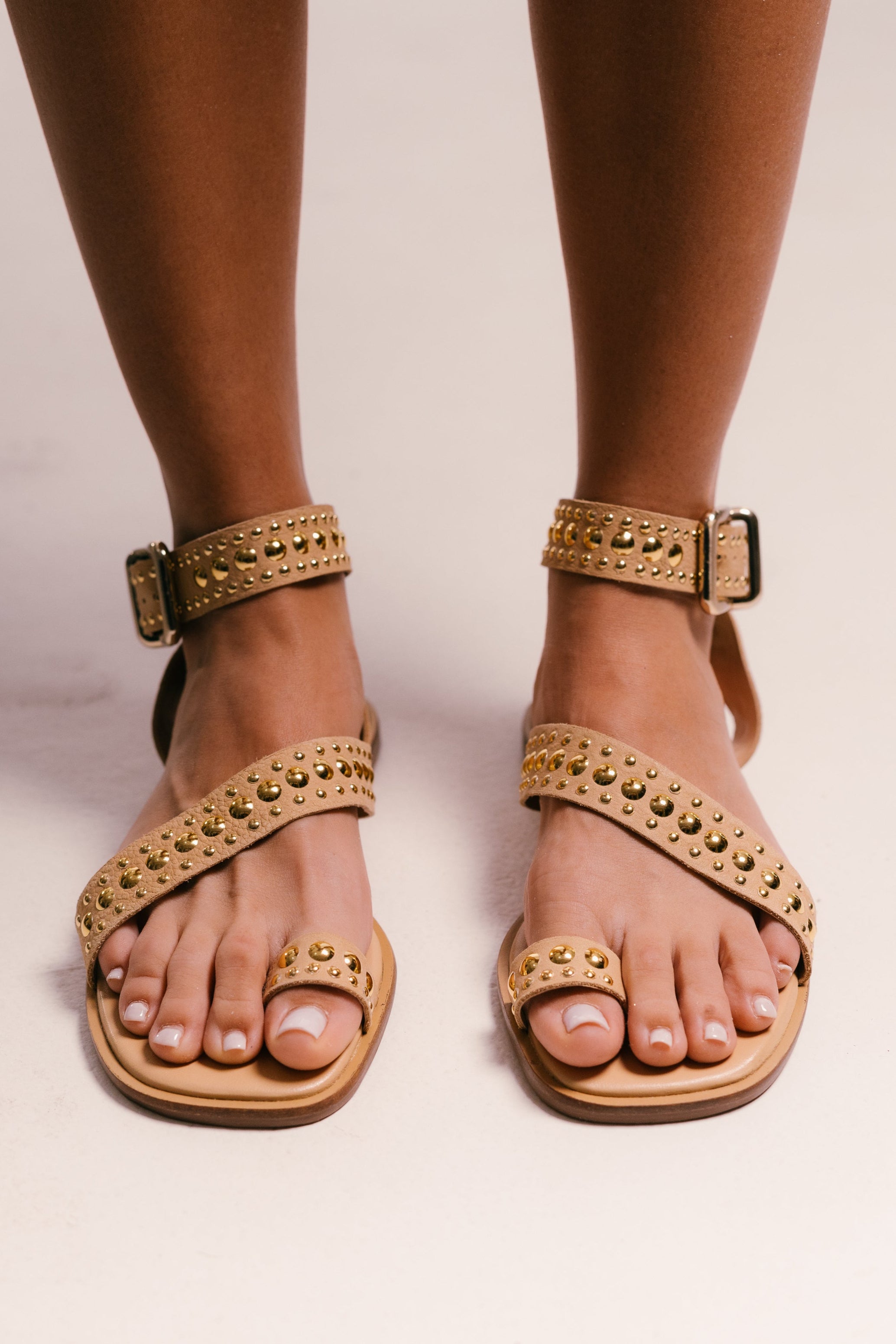 Morella Flat Sandals - Toast Flats TARBAY