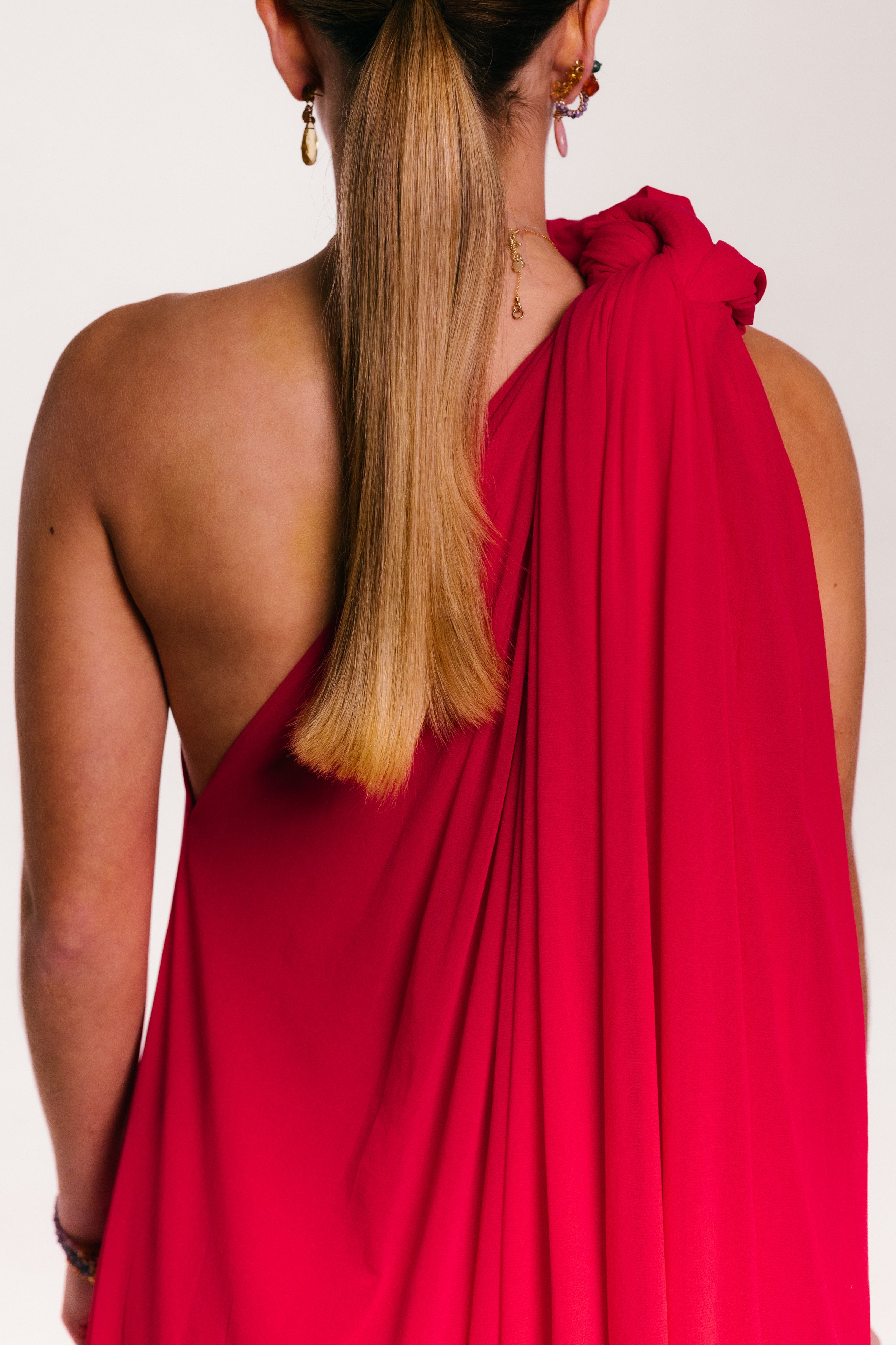 Fedra Dress - Fuchsia Dresses TARBAY