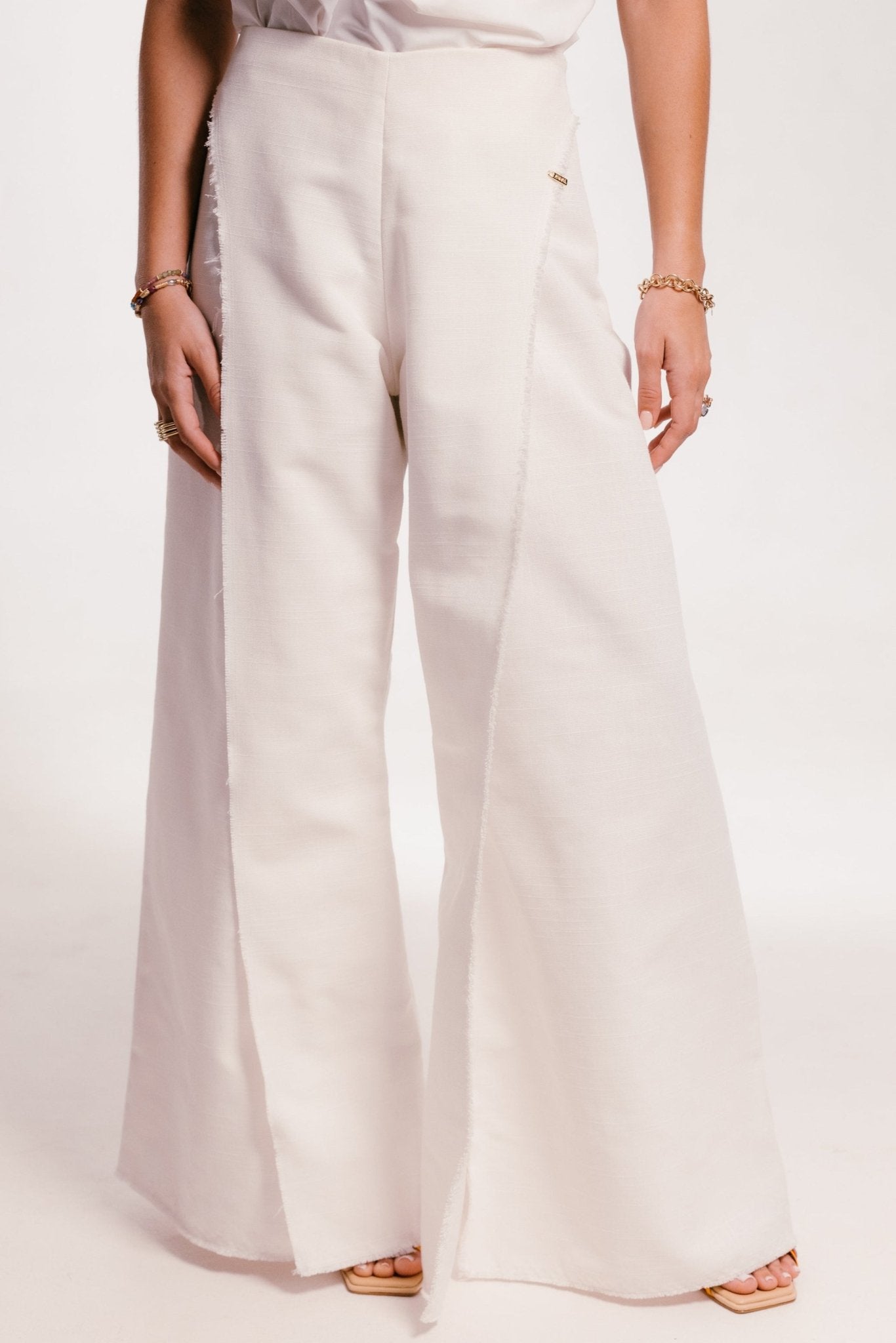 Patrice Pants - White Pants TARBAY