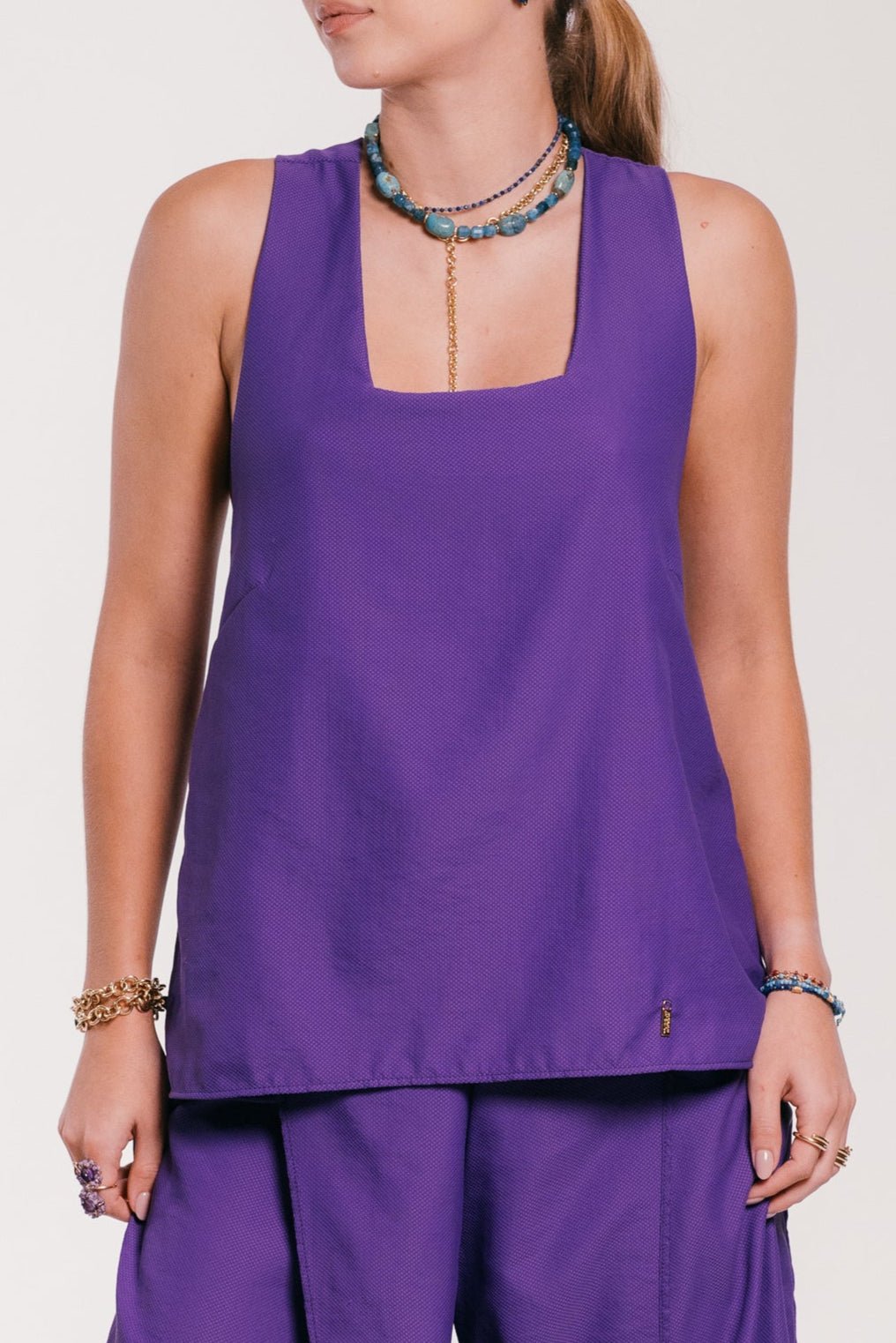 Okari Top - Purple Tops TARBAY