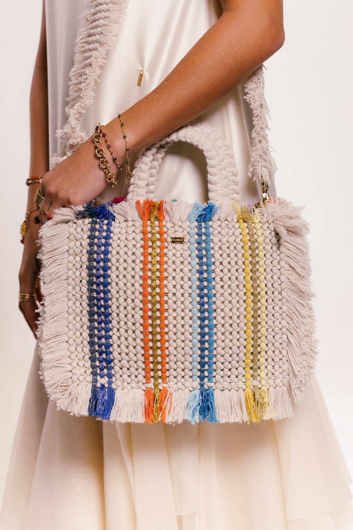 Gosssypium Tote Bag Medium - Fructalia Mix Hand & Crossbody Bags TARBAY