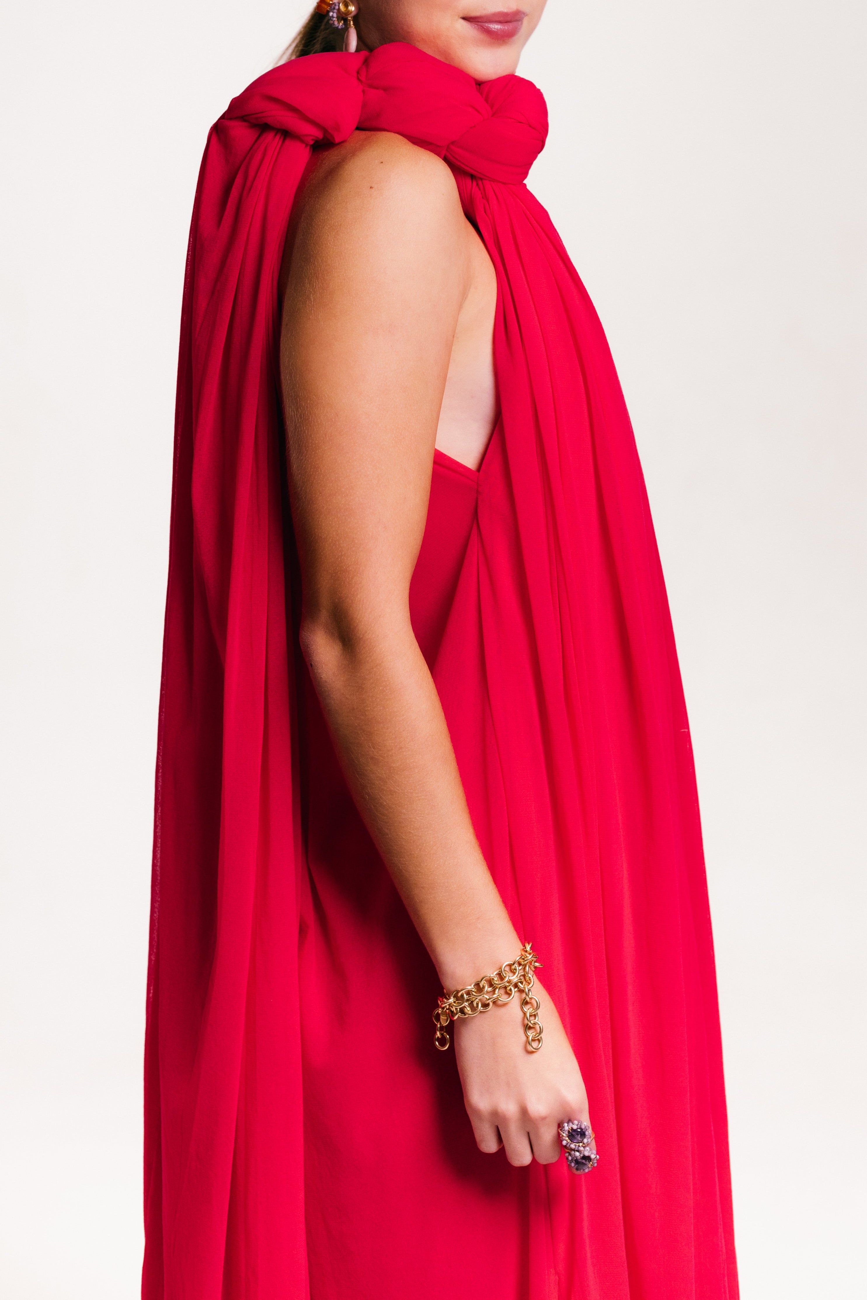 Fedra Dress - Fuchsia Dresses TARBAY