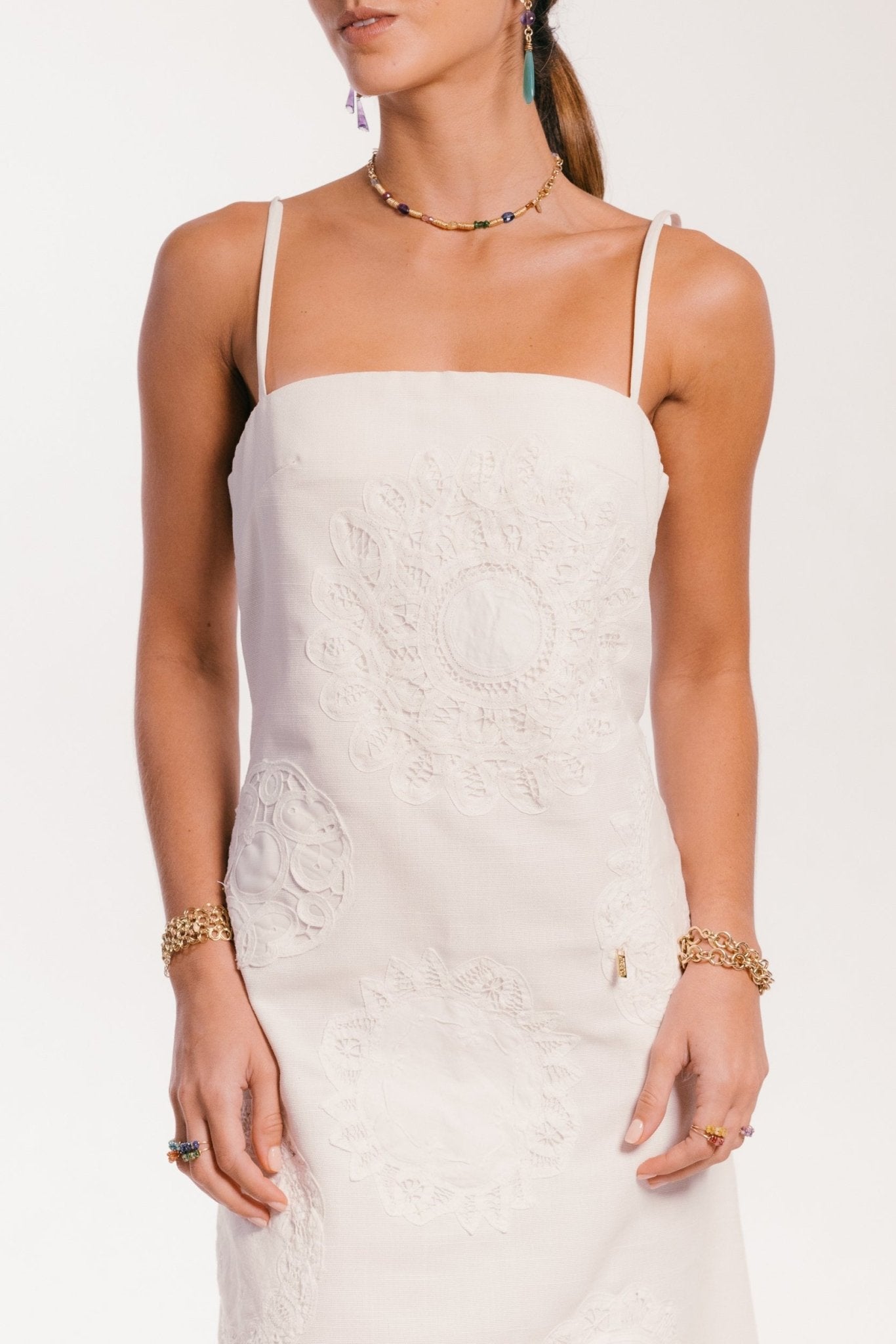 Aracelis Dress - White Dresses TARBAY