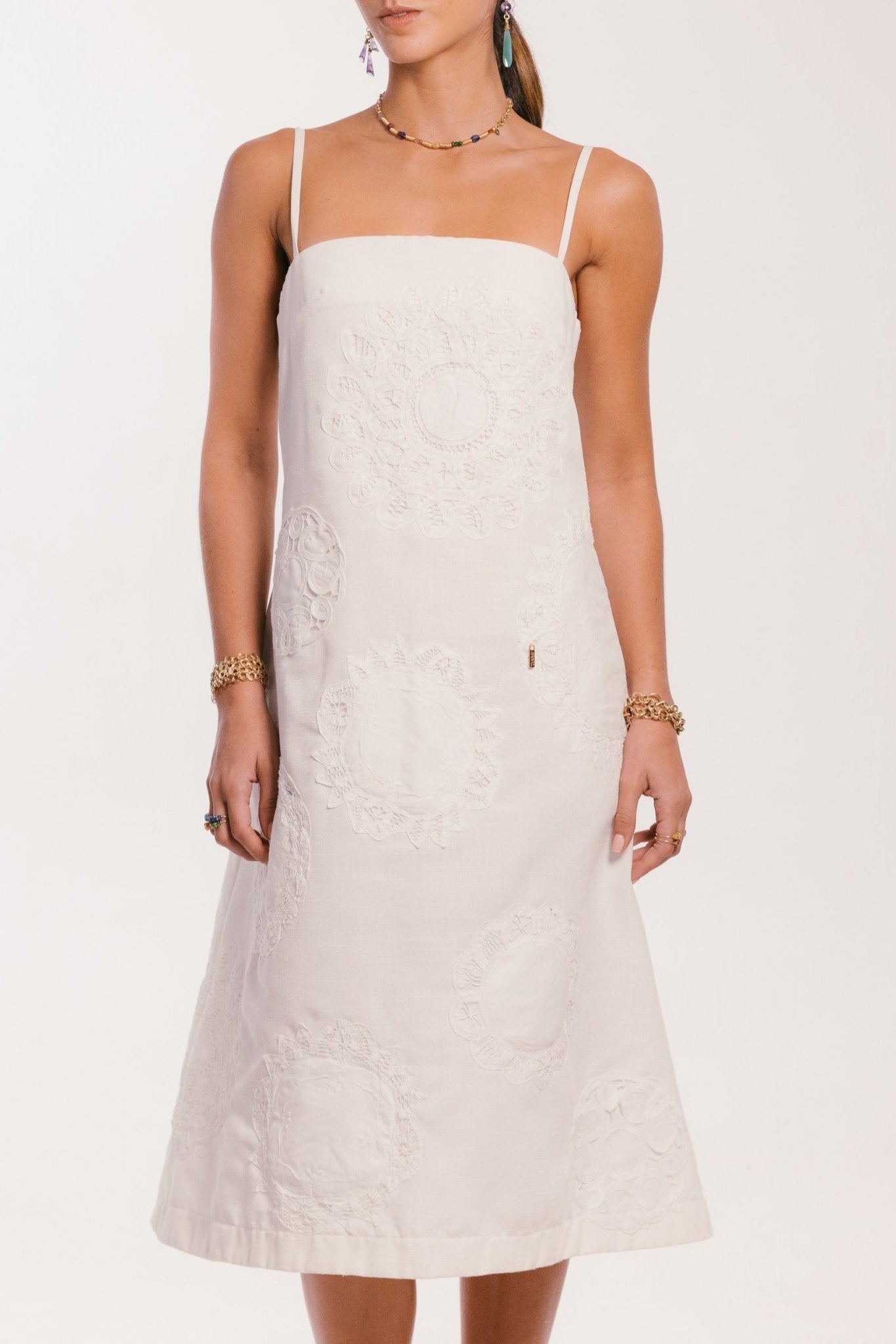 Aracelis Dress - White Dresses TARBAY
