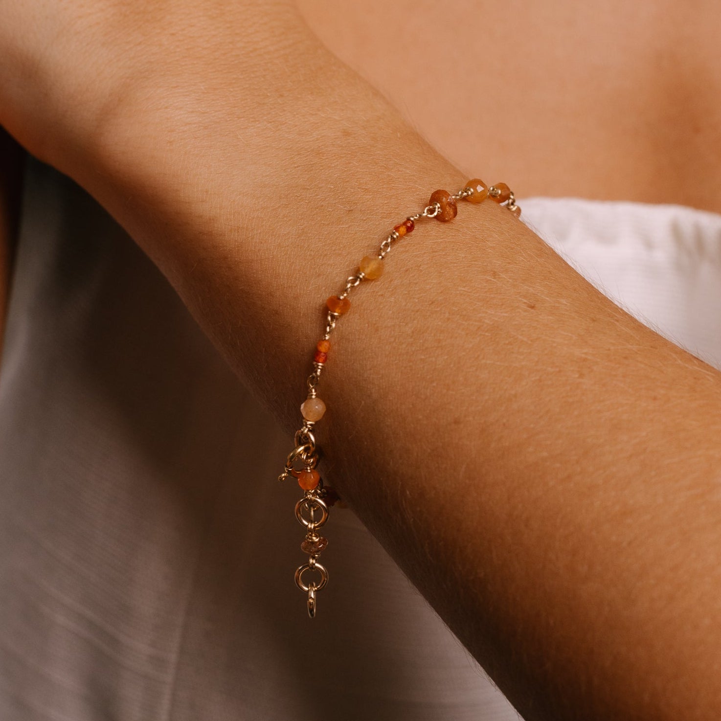 Carolita Bracelet #1 - Carnelian, Sunstone & Aventurine Bracelets TARBAY