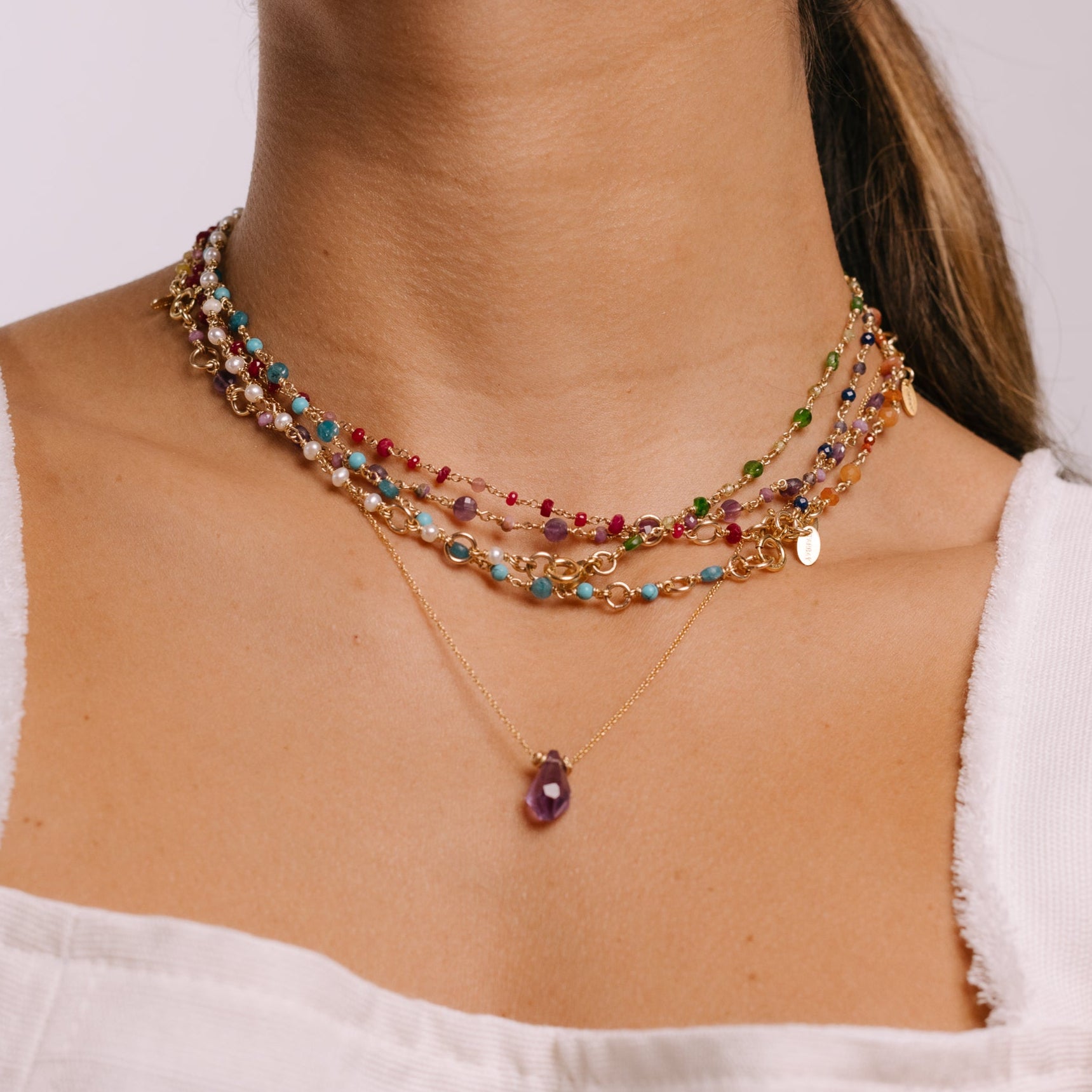 Carolita Bracelet #1 - Ruby & Tourmaline Bracelets TARBAY