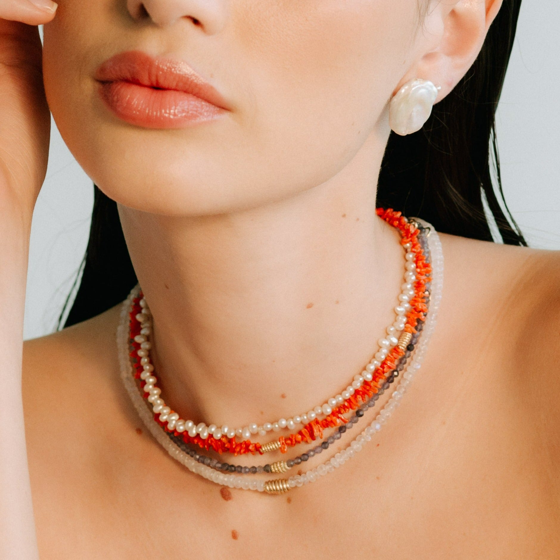 Diana Necklace #2 - Pearls Necklaces TARBAY