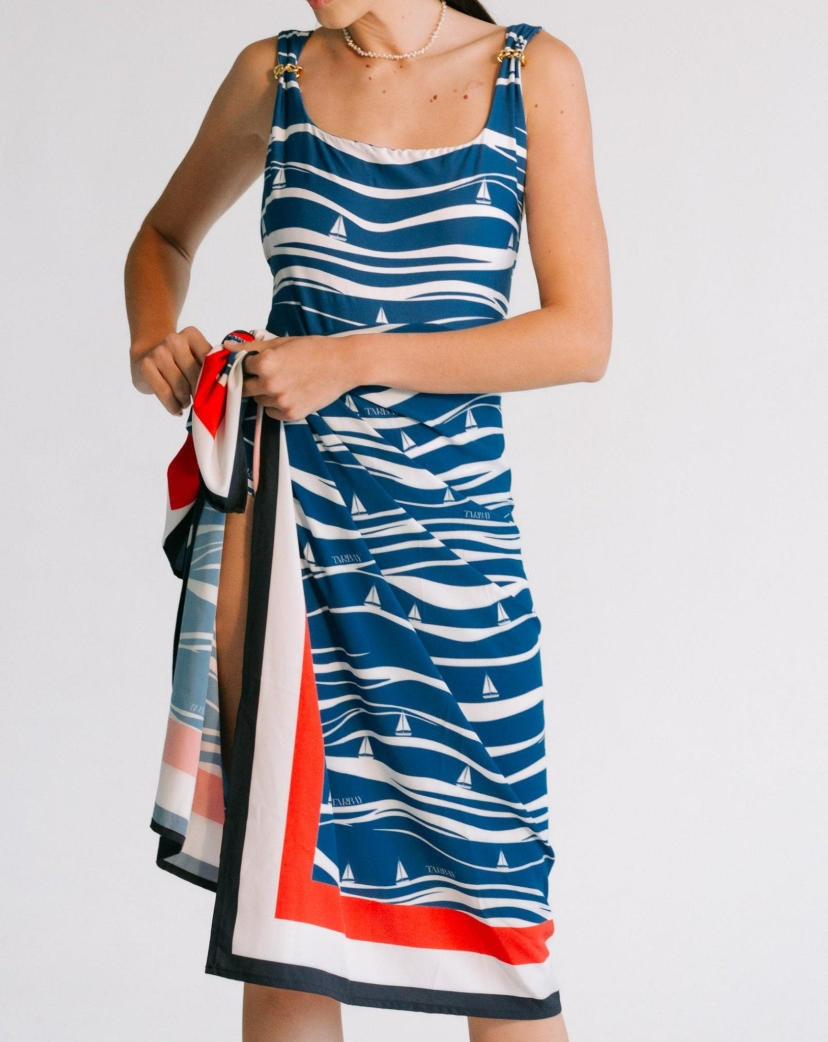 Print Pareo - Blue Sailor Swimsuits TARBAY