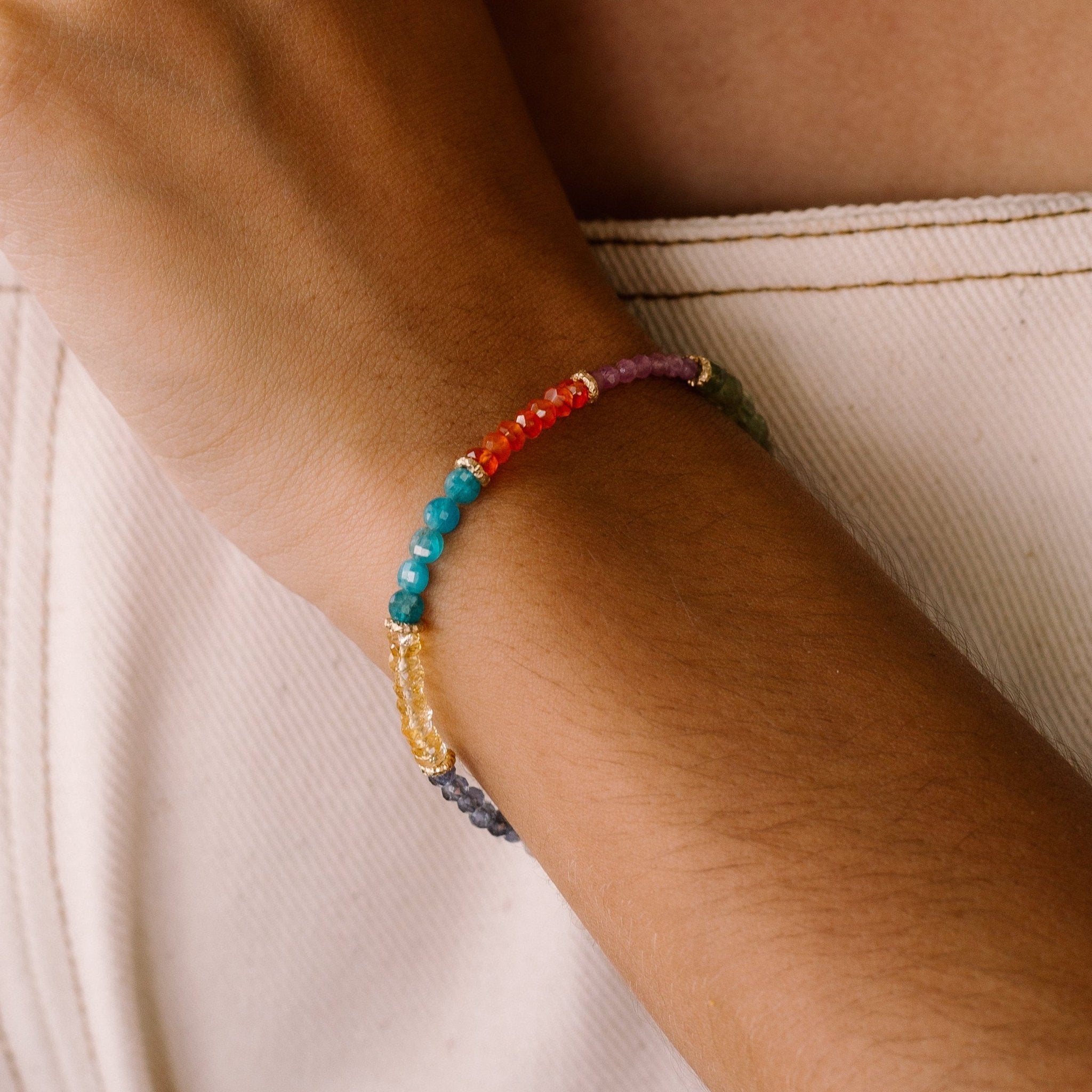 Delizia Bracelet #1 - Multicolor Mix Gems Bracelets TARBAY