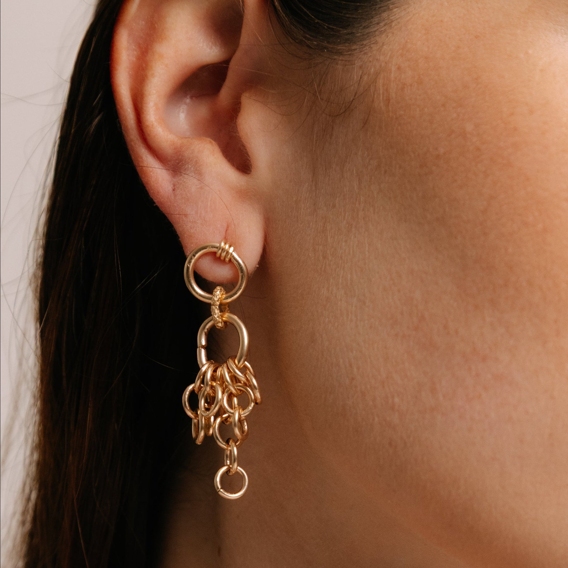 Llú Earrings #1 (55mm) - 14K Gold-Filled