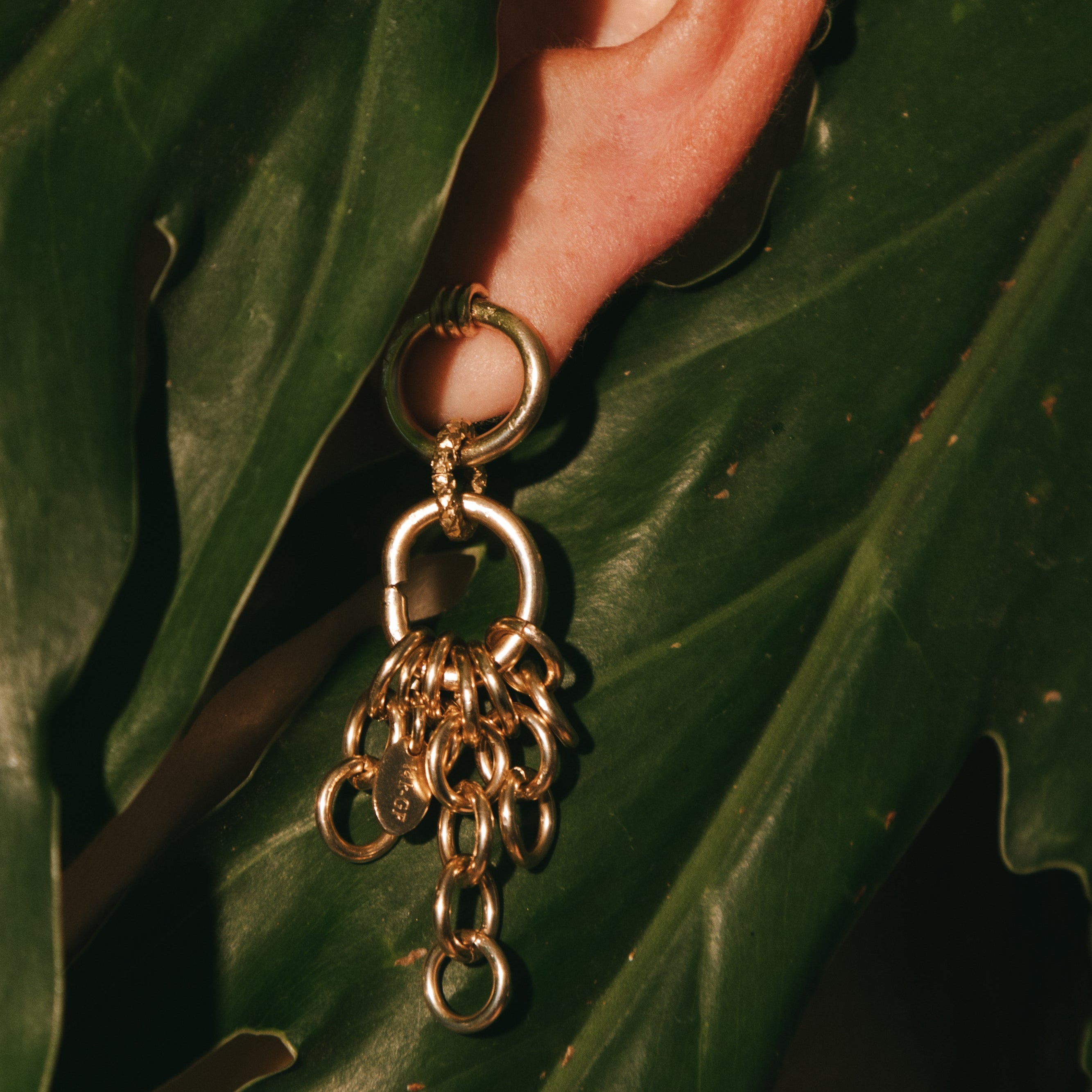 Llú Earrings #1 (55mm) - 14K Gold-Filled Earrings TARBAY
