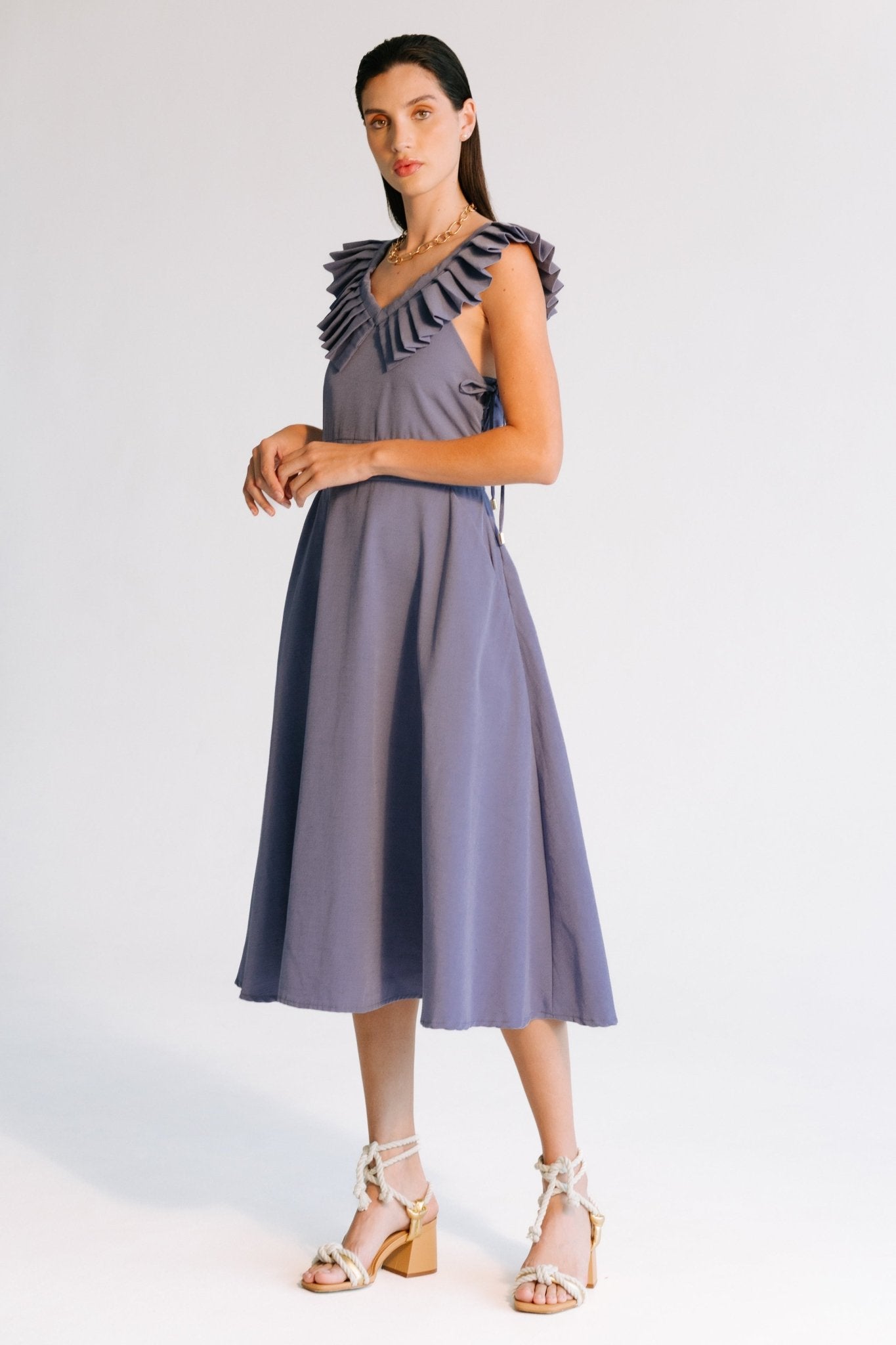 Yailyn Dress - Blue Dress TARBAY