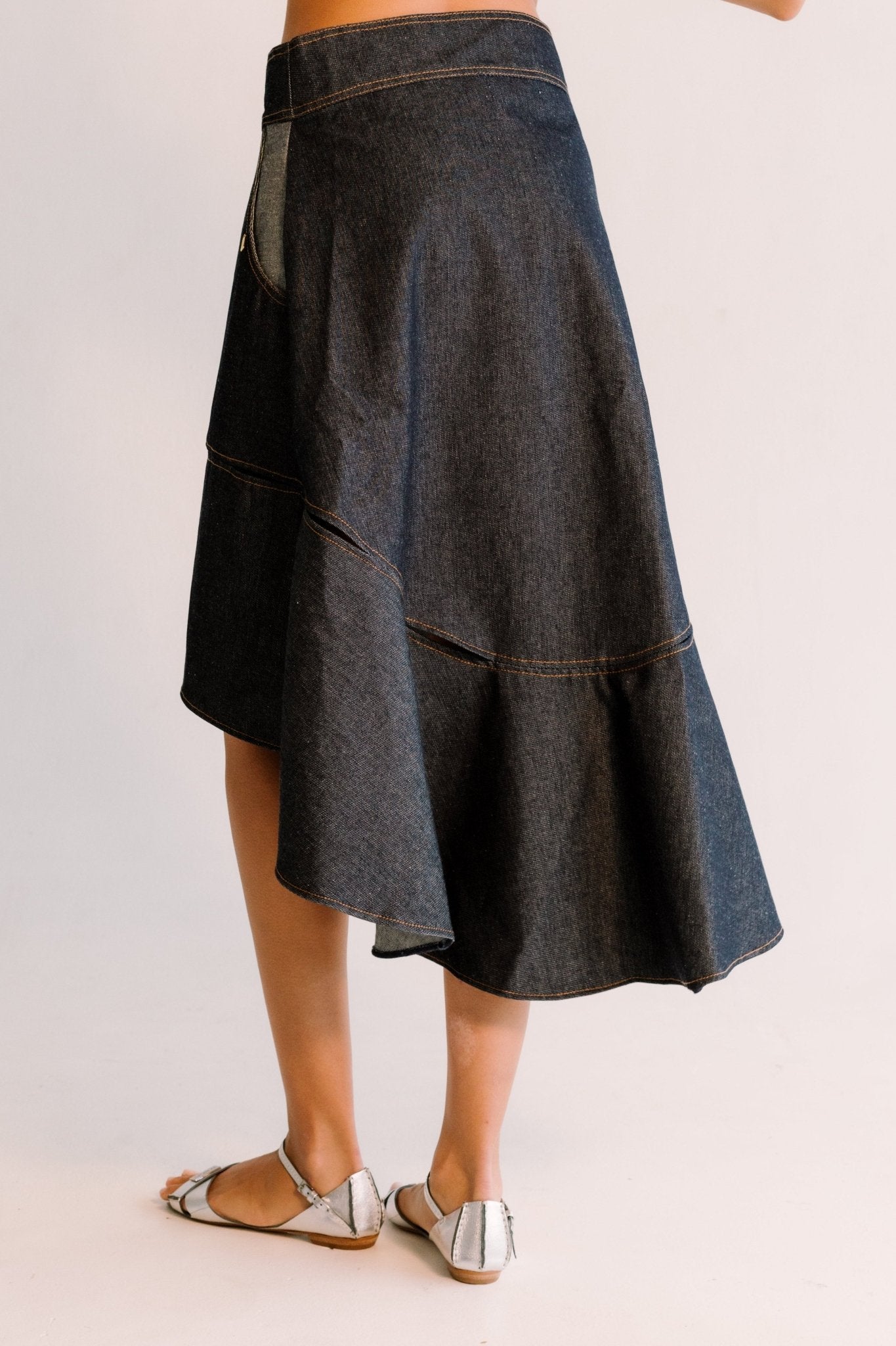 Kenya Skirt - Jean Skirts TARBAY