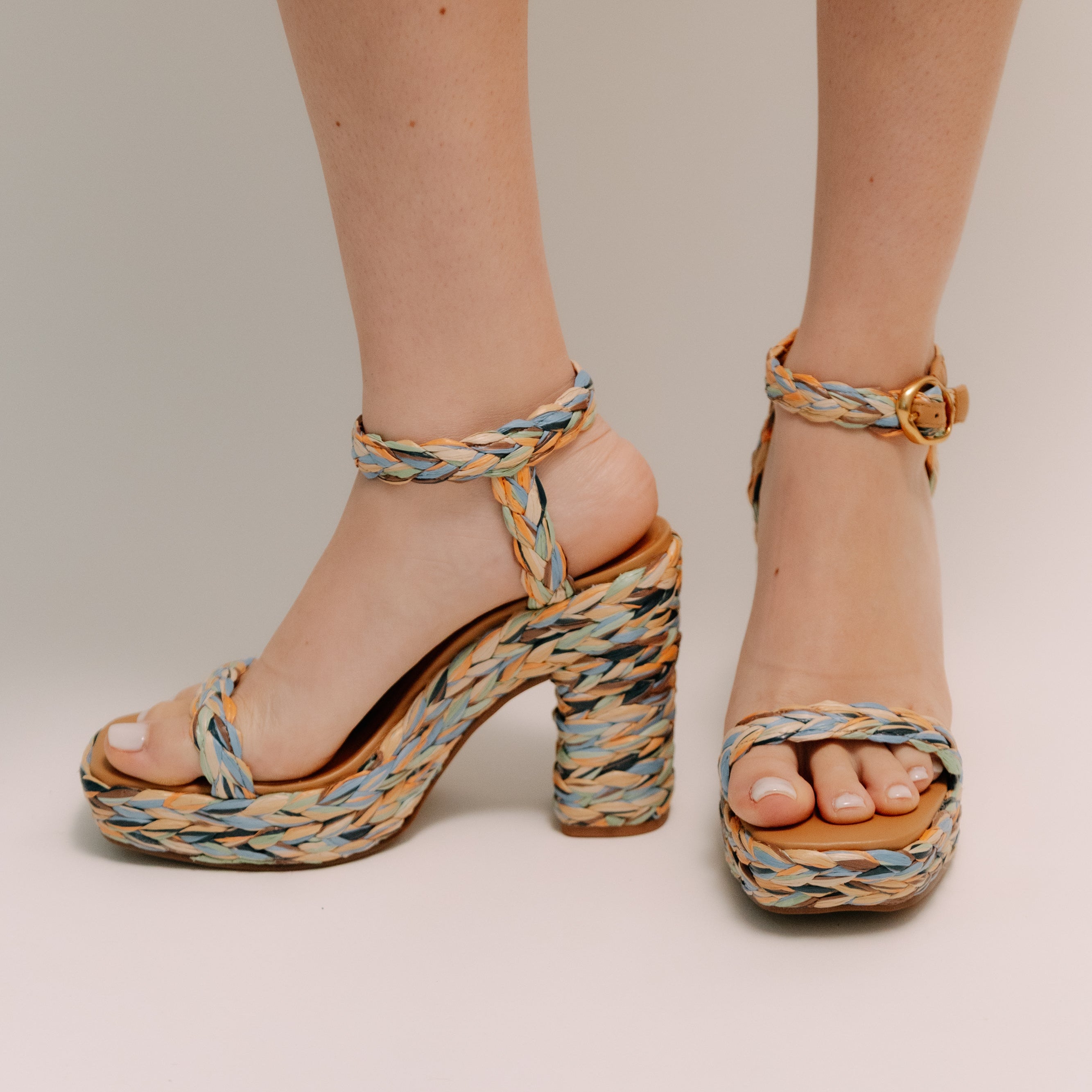 Itenmenu Heel Sandals - Multicolor Heels TARBAY