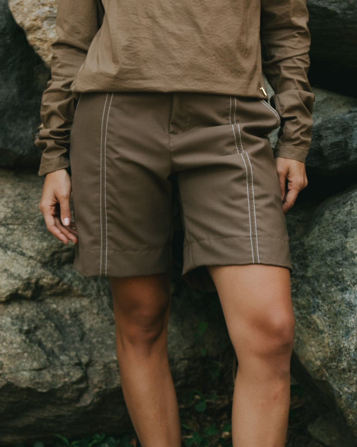 Kapuy Shorts - Tobacco Shorts TARBAY