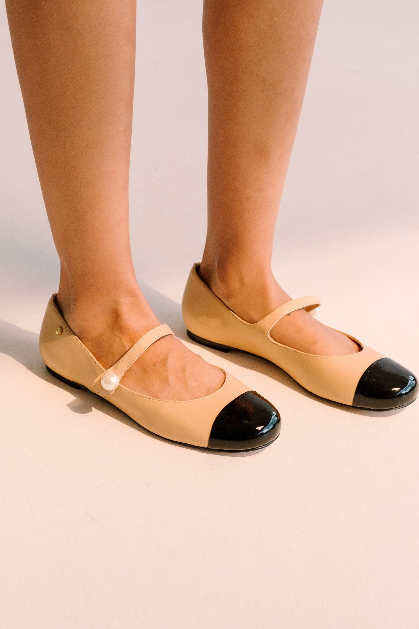 Isidora Mary Jane Ballet Flats - Toast Flats TARBAY