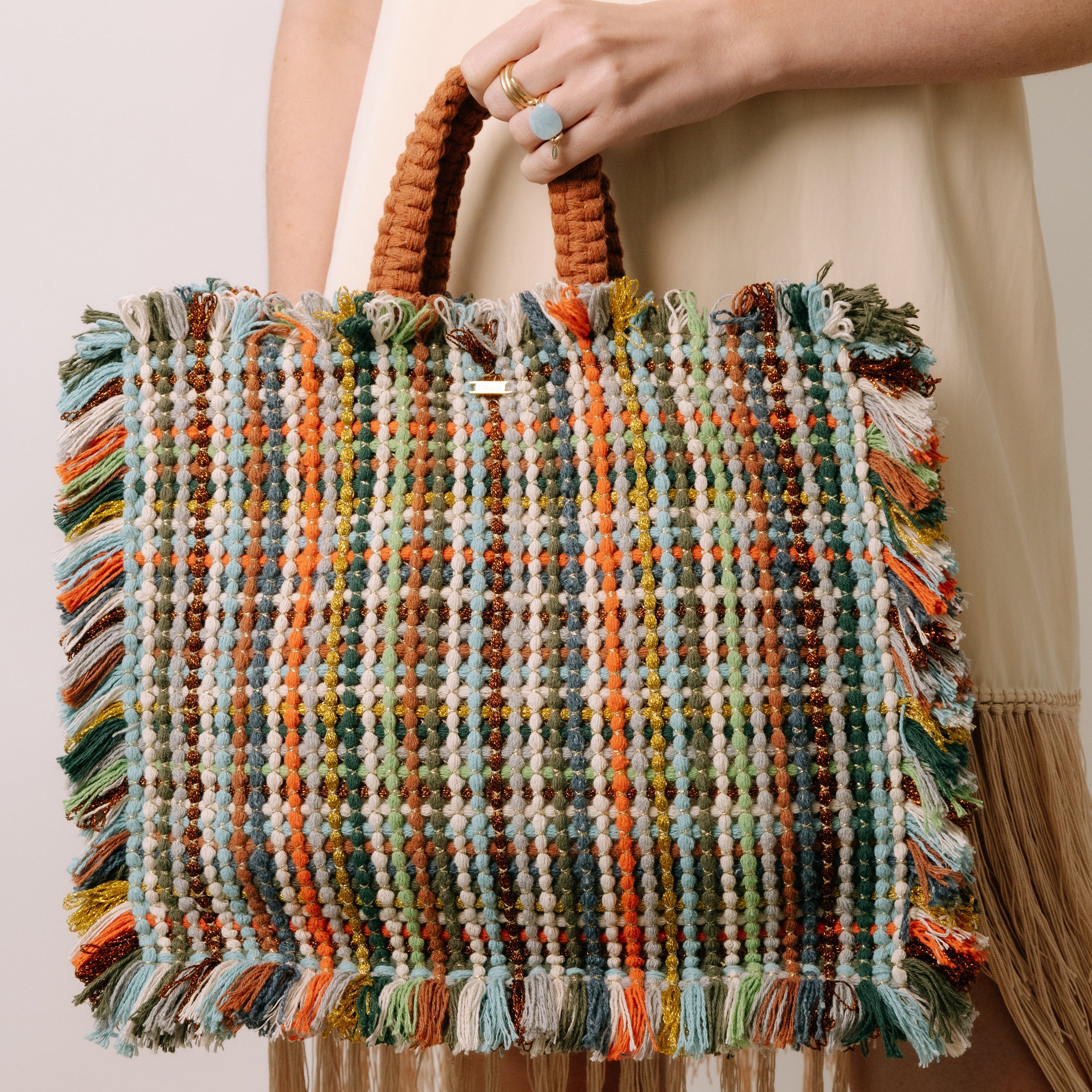 Gossypium Tote Bag Large - Vena Mix