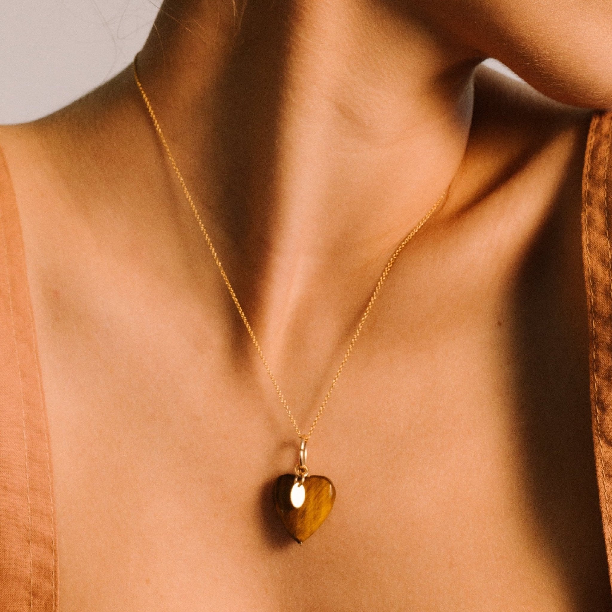 Idyll Charm #1 (20mm) - Tiger's Eye Charms TARBAY