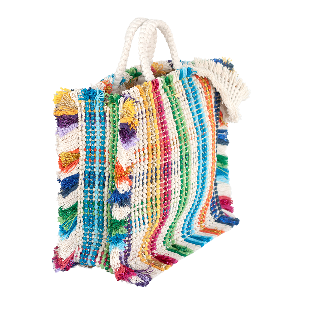 Gossypium Tote Bag Large - Fructalia Mix Hand & Crossbody Bags TARBAY