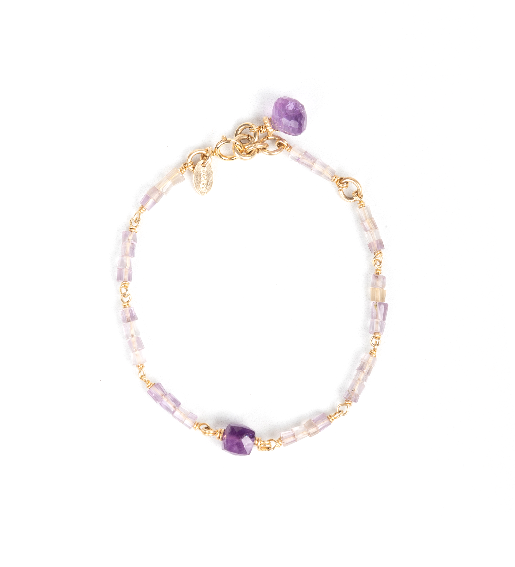 Violet Bracelet #1 - Amethyst Bracelets TARBAY   