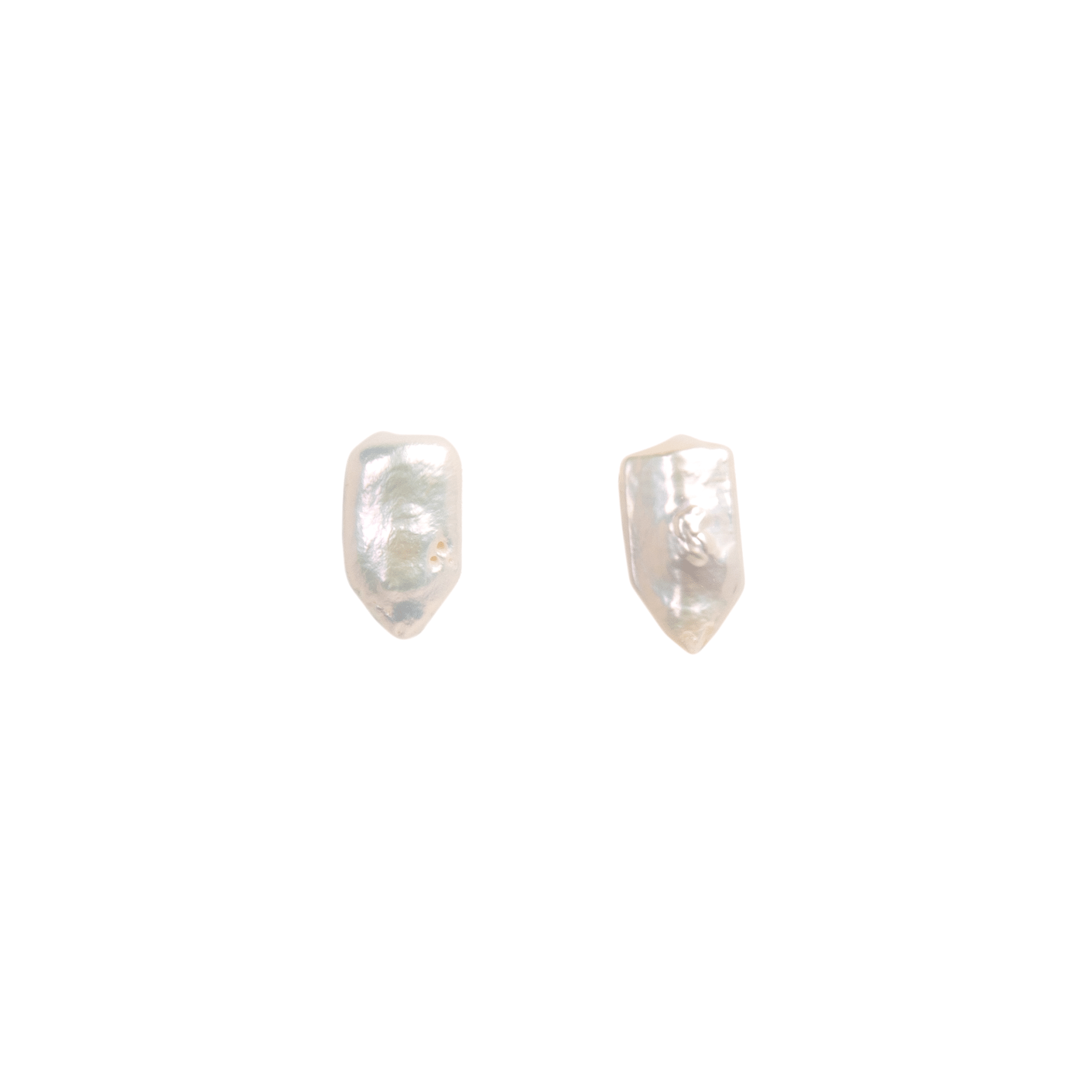 Barroca Earrings #1 (15mm) - White Pearl Earrings CLASICOS