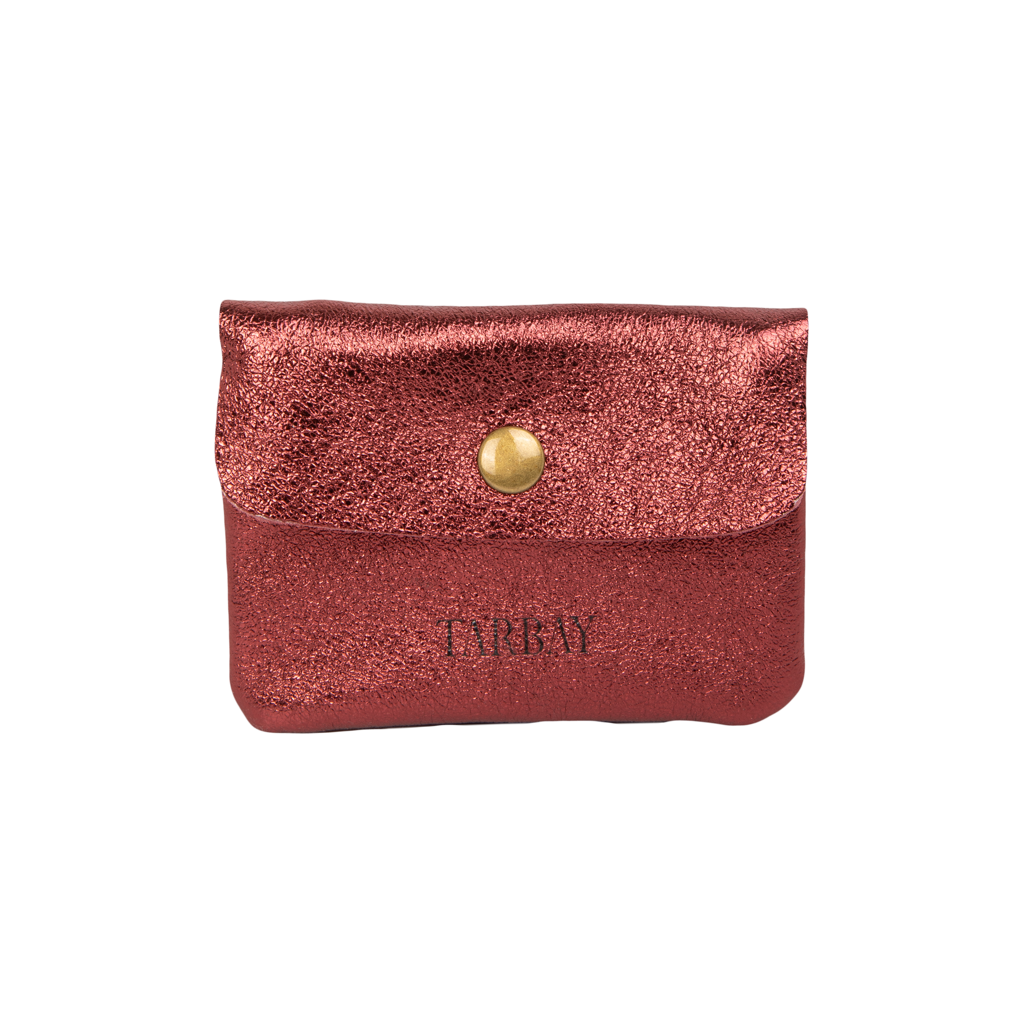 Blair Genuine Leather Wallet #1 - Metallic Red Wallets TARBAY   
