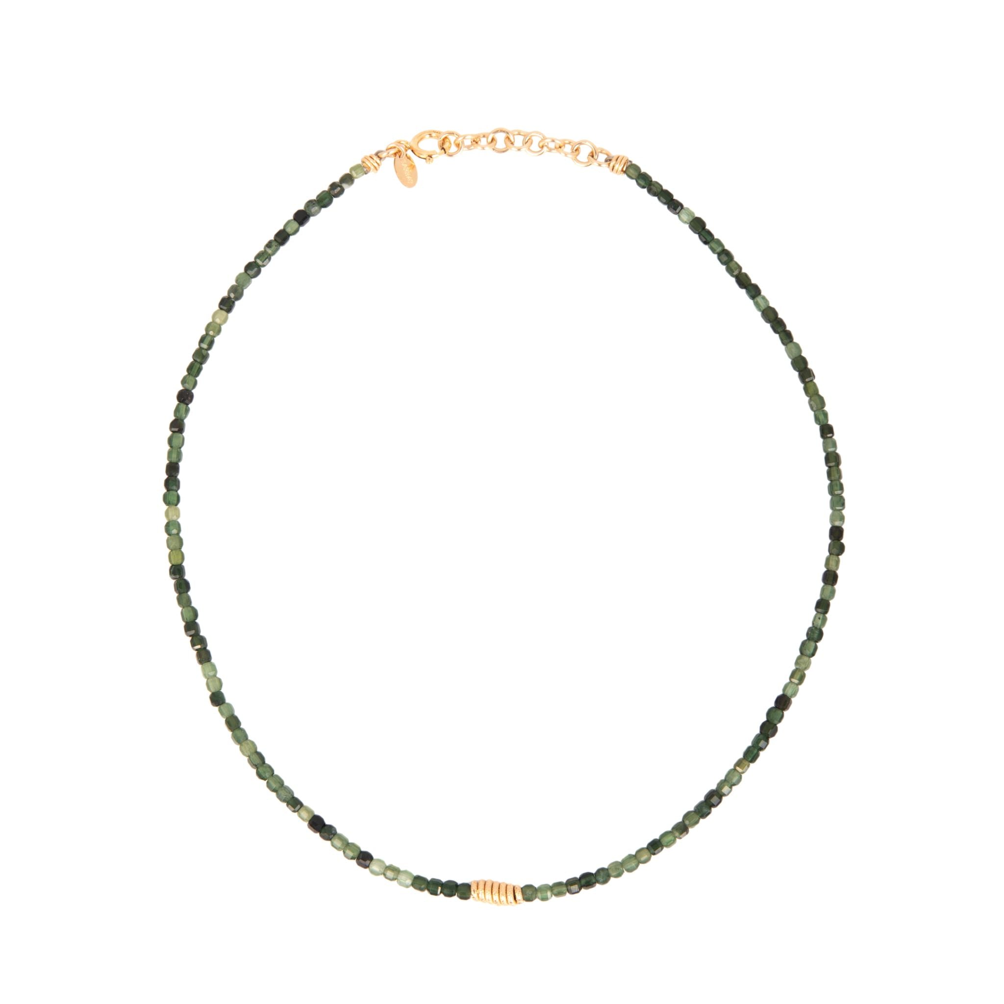 Diana Necklace #01 - Tourmaline Verde Necklaces TARBAY   