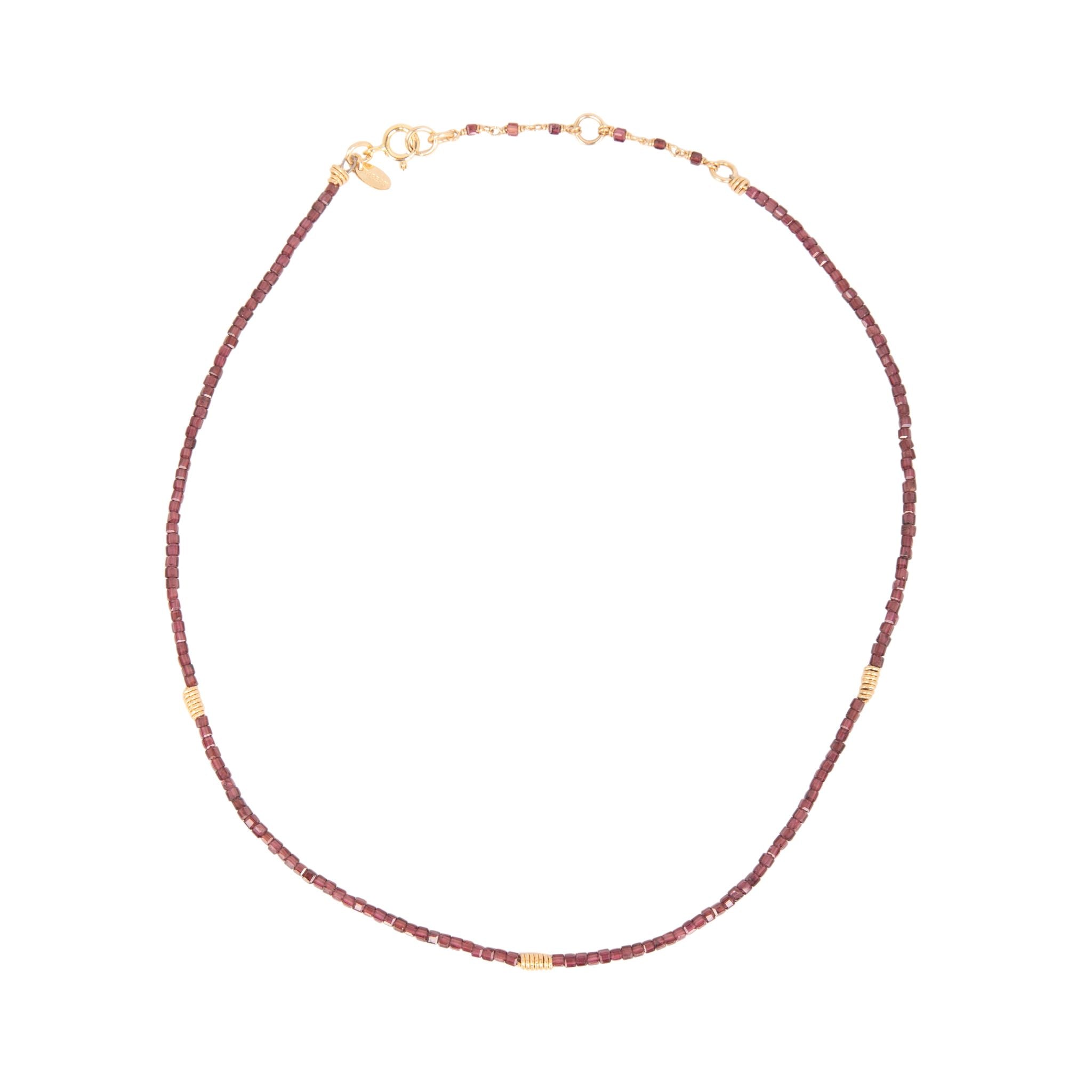 Diana Necklace #03 - Garnet Necklaces TARBAY   