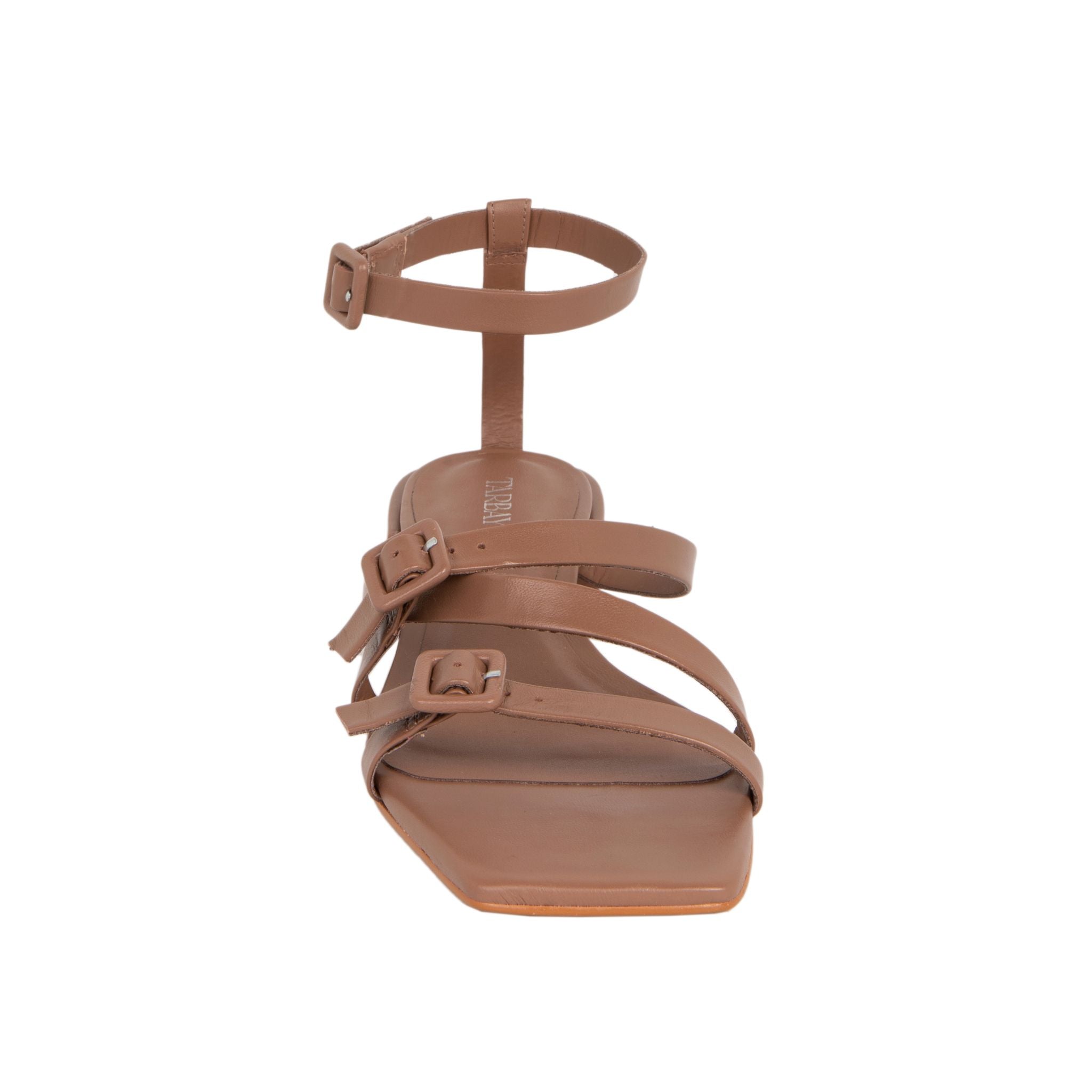 Tessa Sandals - Mocha Heels TARBAY