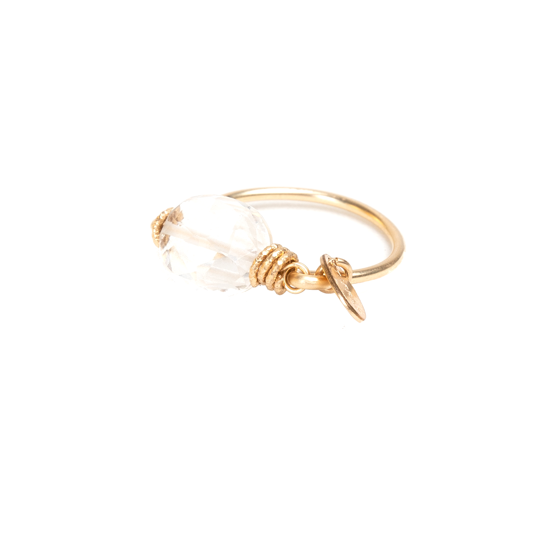 Solitaire Ring #1 (20mm) - Topaz Rings TARBAY