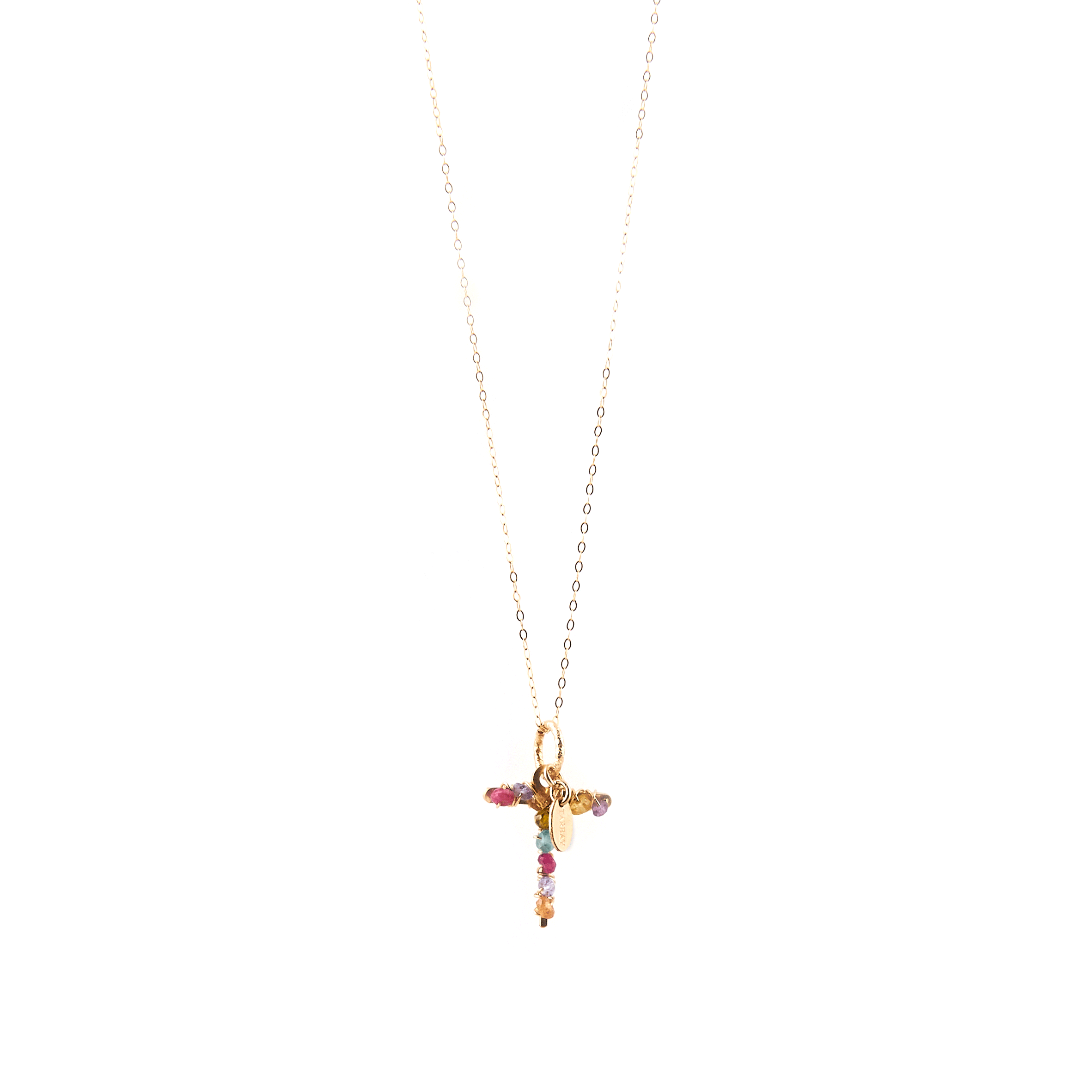 Handmade Letter Charm #2 (20mm) - Mix Arcoiris Charms TARBAY T