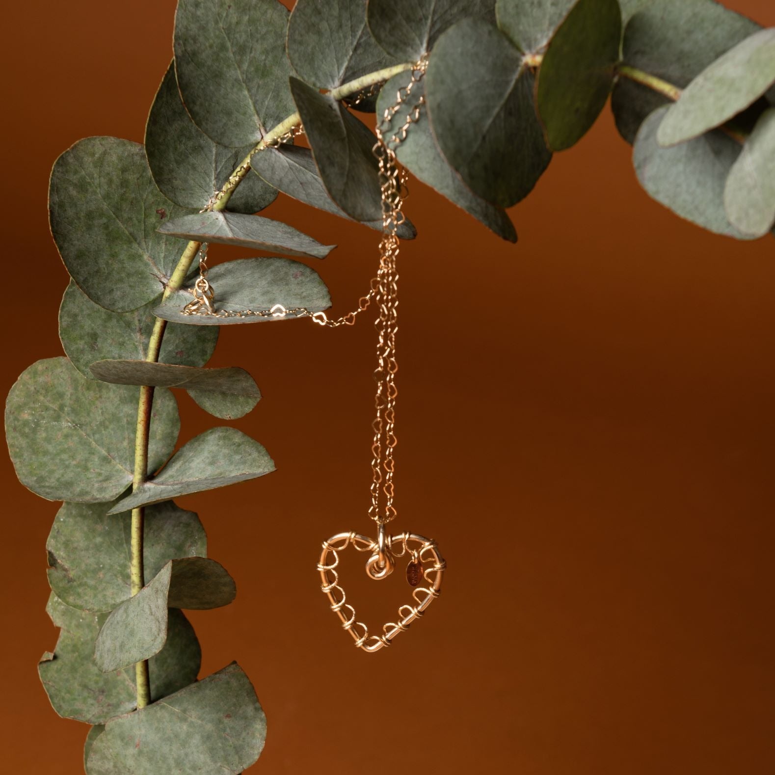 Amare Hearts Necklace - 14K Gold-Filled Necklaces TARBAY