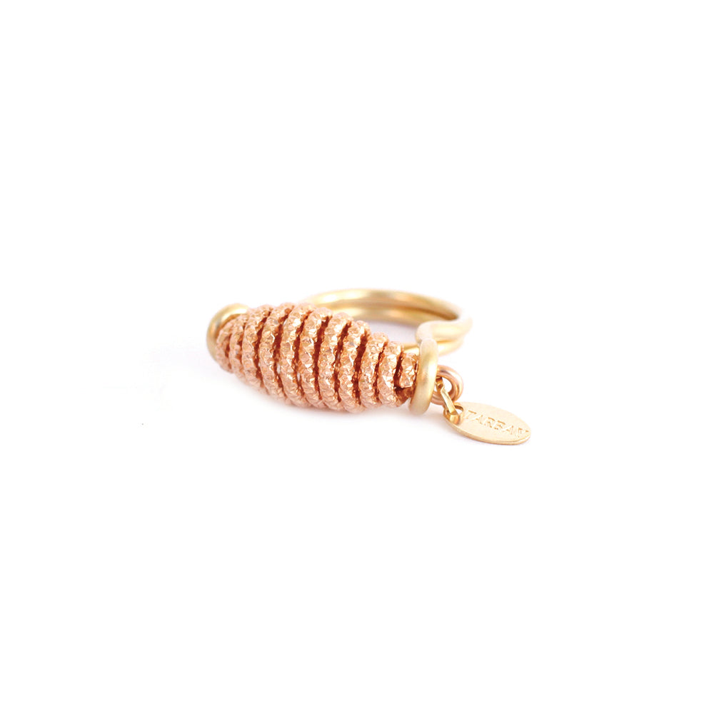 Pergamino Ring #1 (1mm) - Gold Rose Rings TARBAY   