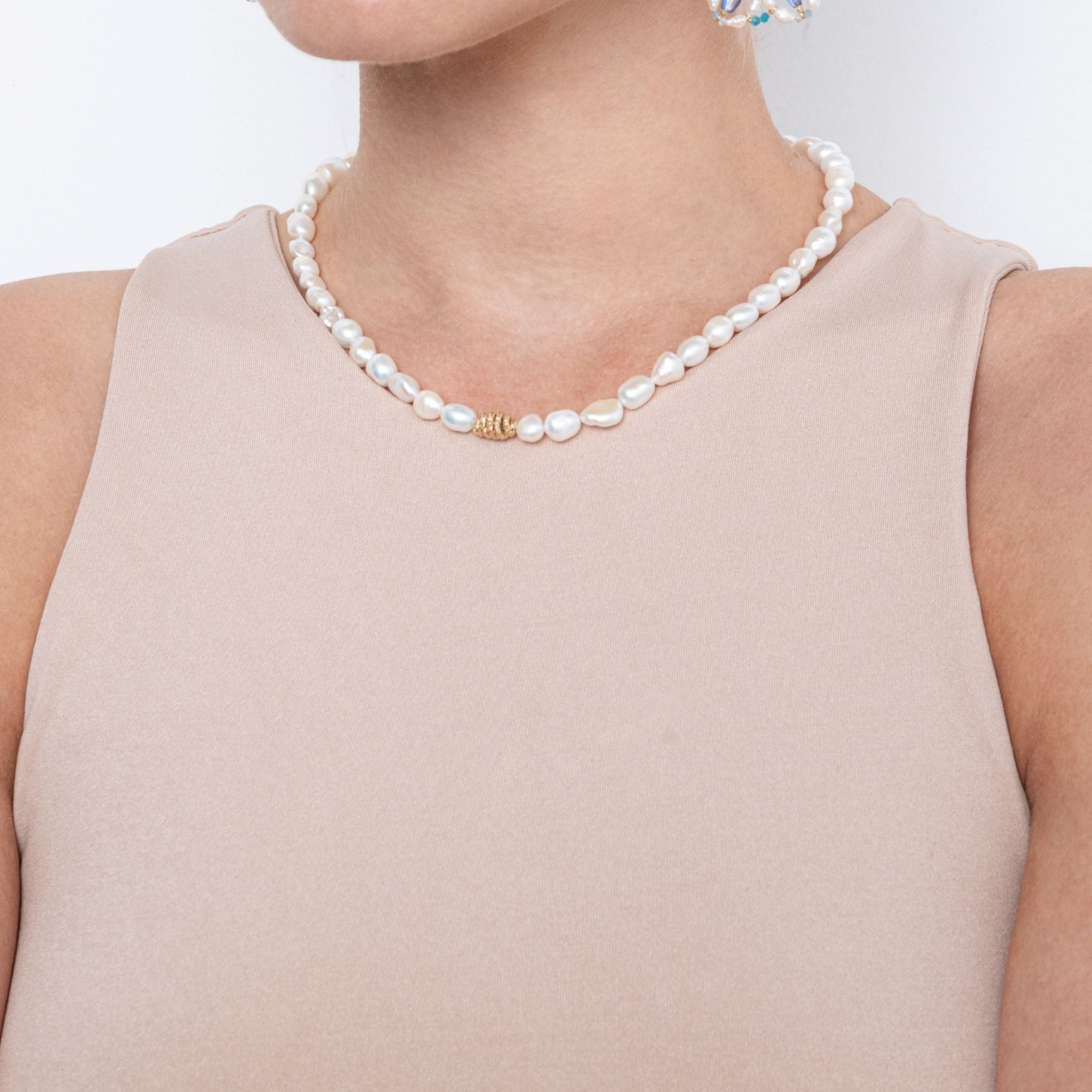 Diana Necklace #2 - Pearl Necklaces TARBAY