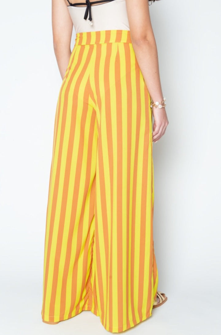 Clio Pants - Yellow & Orange Pants TARBAY   