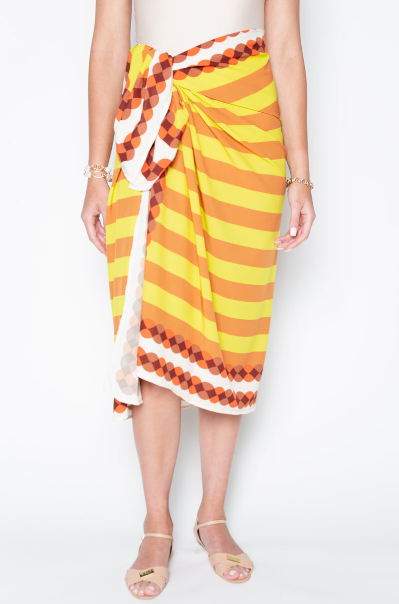 Print Pareo - Rayas Multicolor Swimsuits TARBAY   