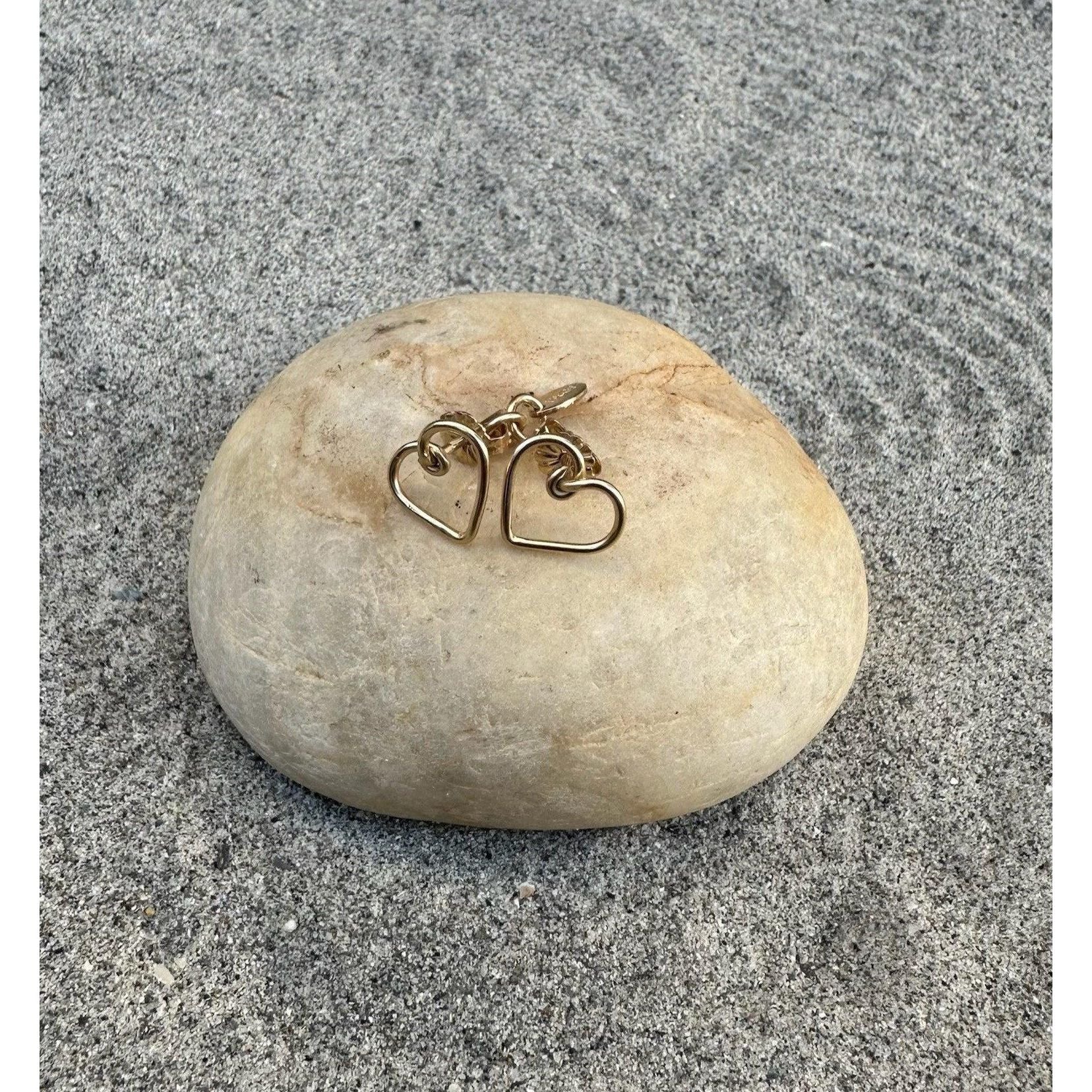 Corazon Stud Earrings (12mm) - 14K Gold-Filled Earrings TARBAY