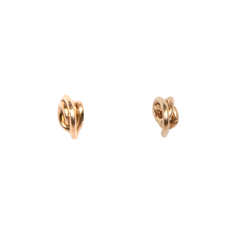 Galaxia Earrings #2 (5mm) - Yellow Gold Earrings TARBAY   