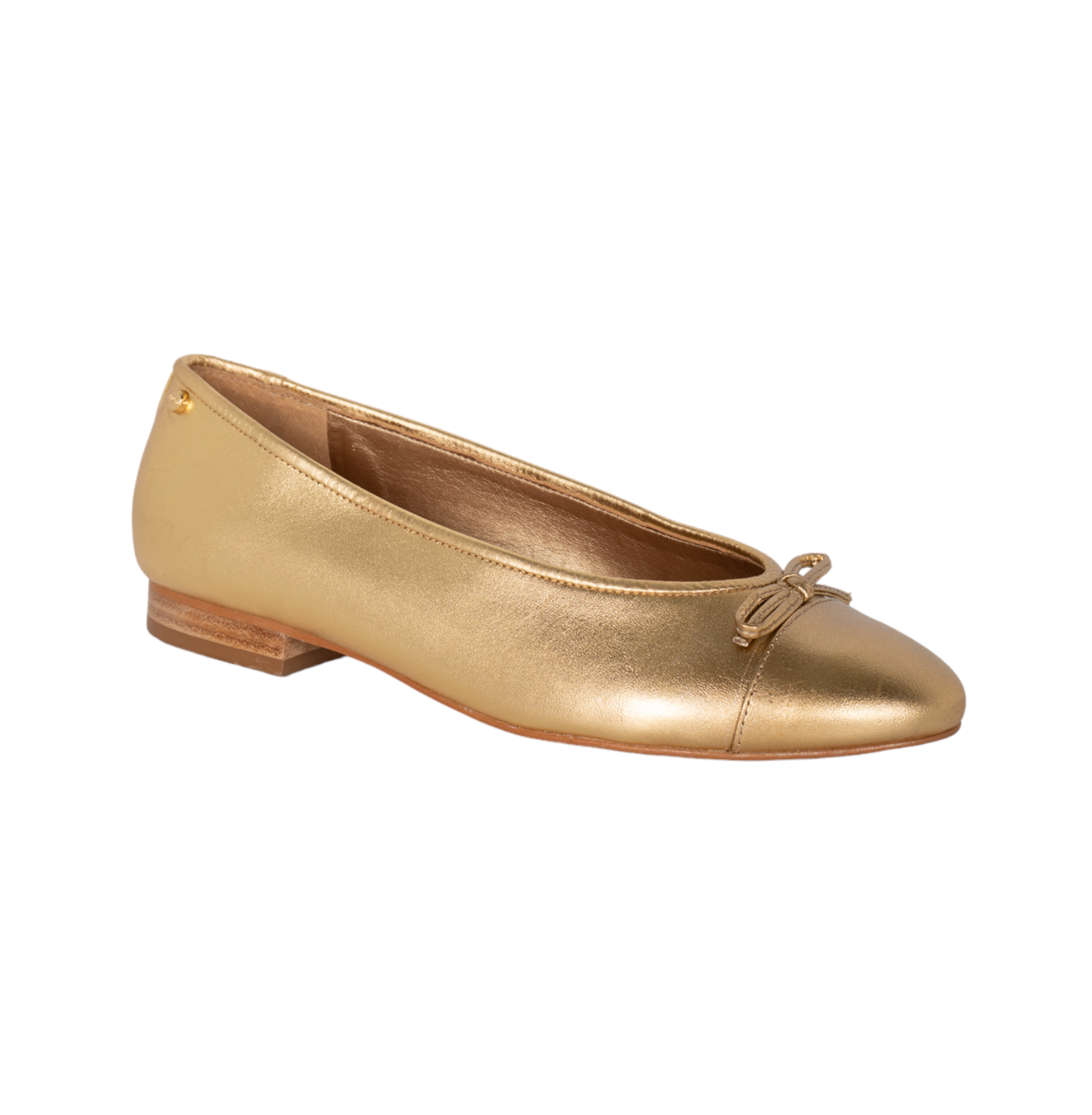 Damelis Ballet Flats - Gold Flats TARBAY   