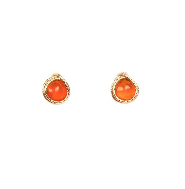 Carmencita Earrings #3 (8-9mm) - Carnelian Earrings TARBAY   
