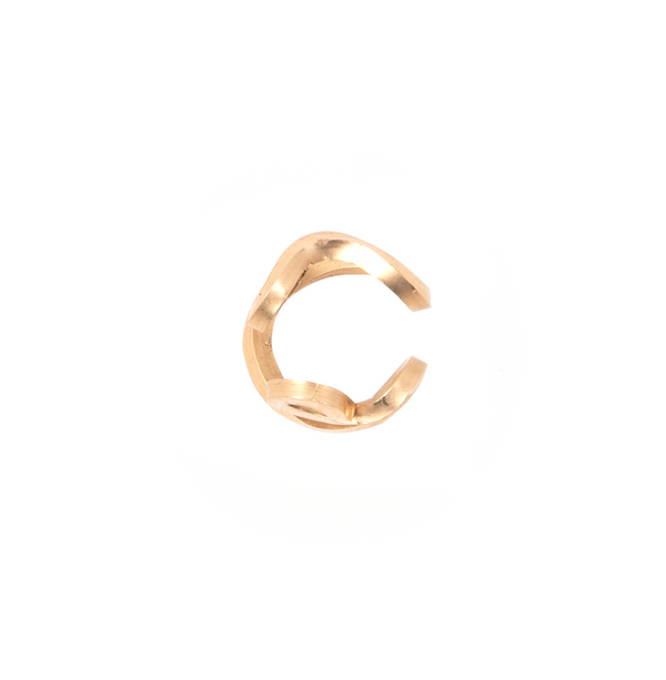 Cantaclaro Ear Cuff #3 (13mm) - Yellow Gold Ear Cuffs TARBAY   