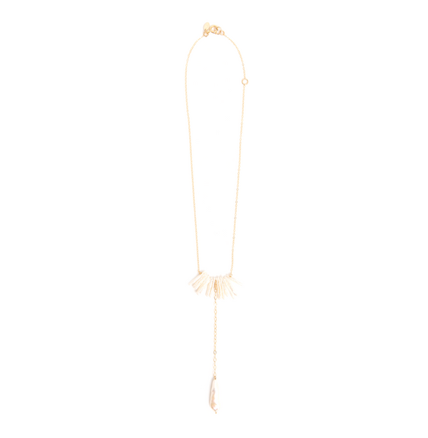 Estela Necklace #2 - Pearl Necklaces TARBAY   