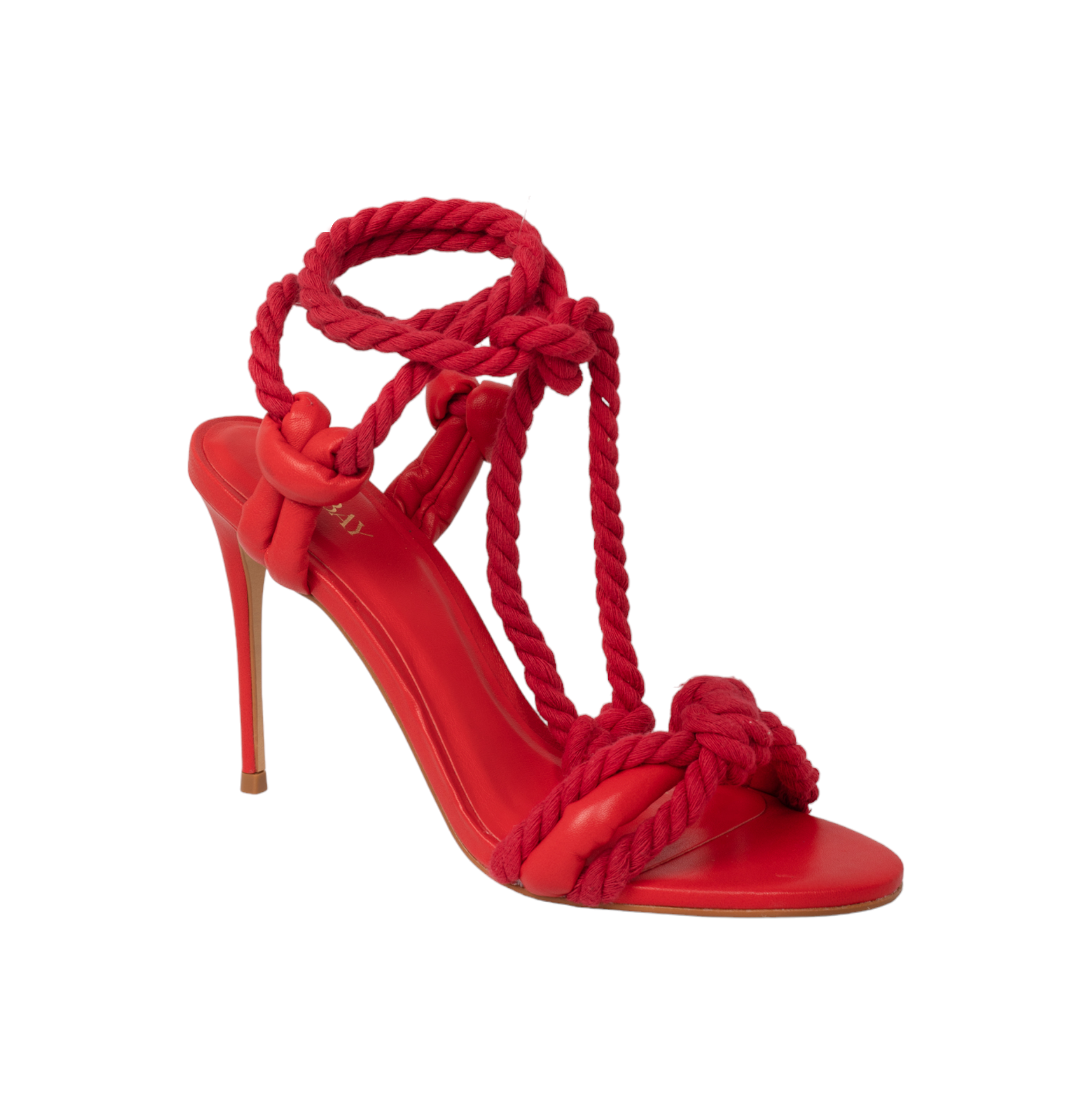 Arenisca High Heel Sandals - Red High Heels TARBAY   
