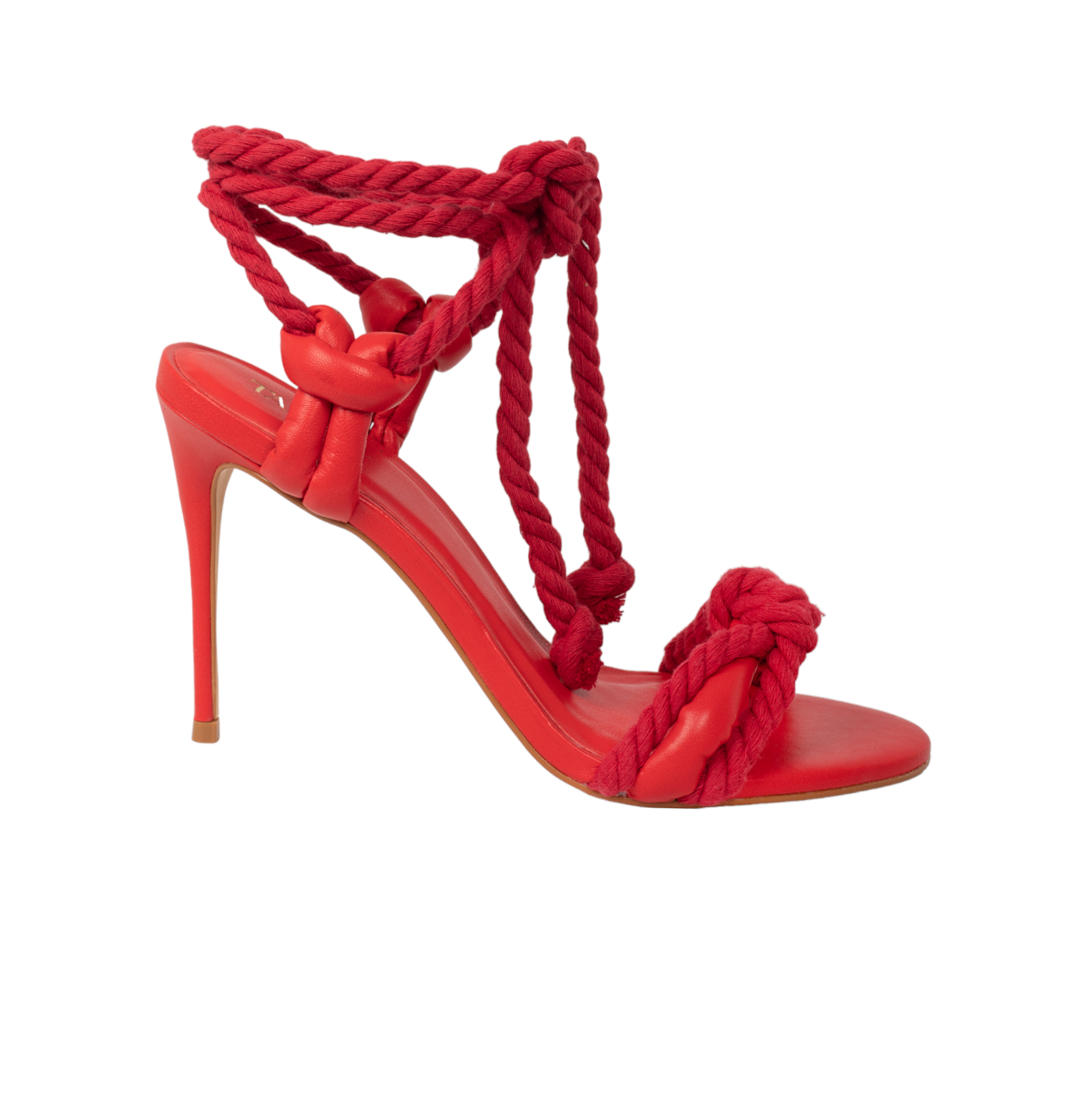 Arenisca High Heel Sandals - Red High Heels TARBAY   
