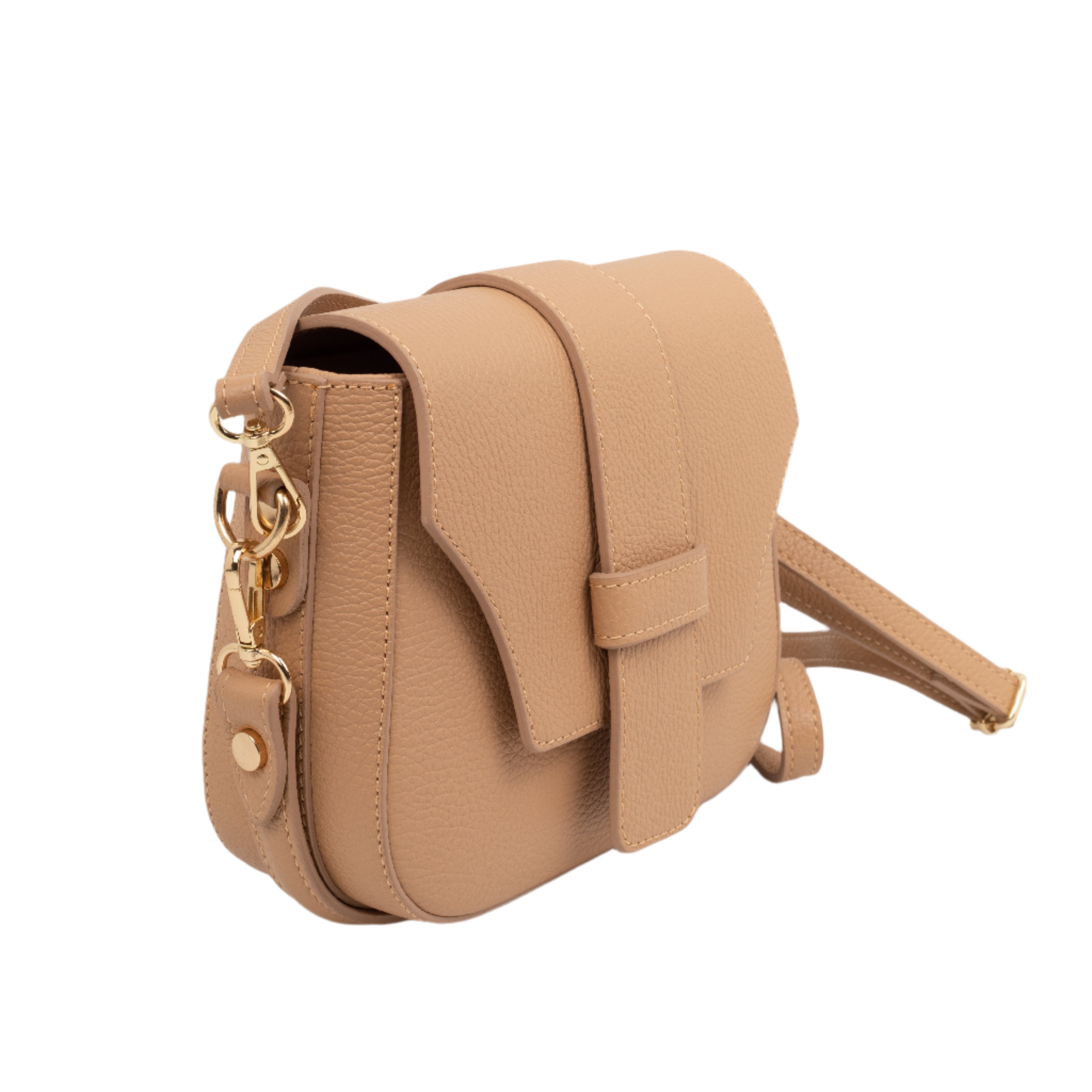 Nidia Crossbody Bag - Almond Shoulder & Crossbody Bags TARBAY