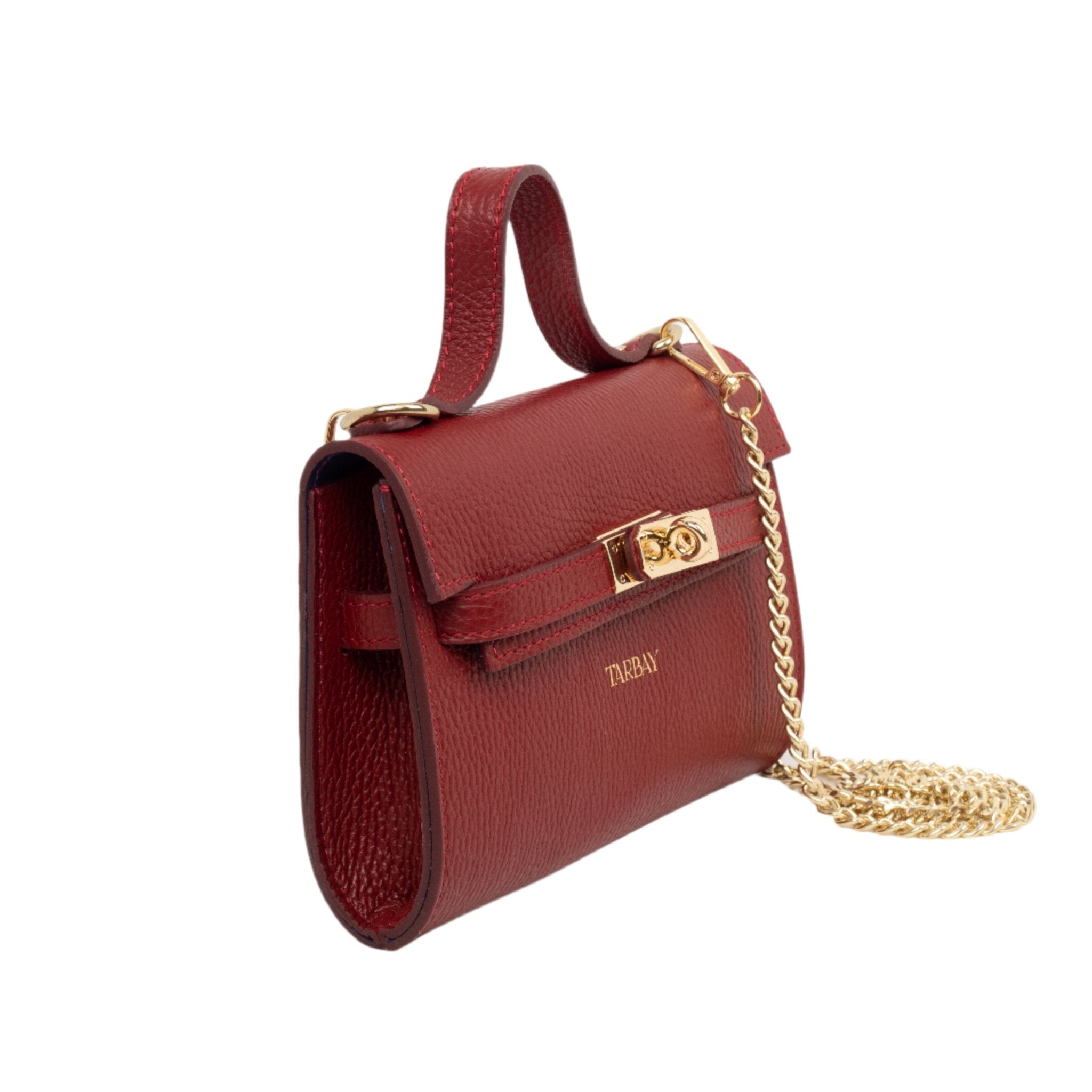 Olympia Crossbody Bag - Red Hand & Crossbody Bags TARBAY