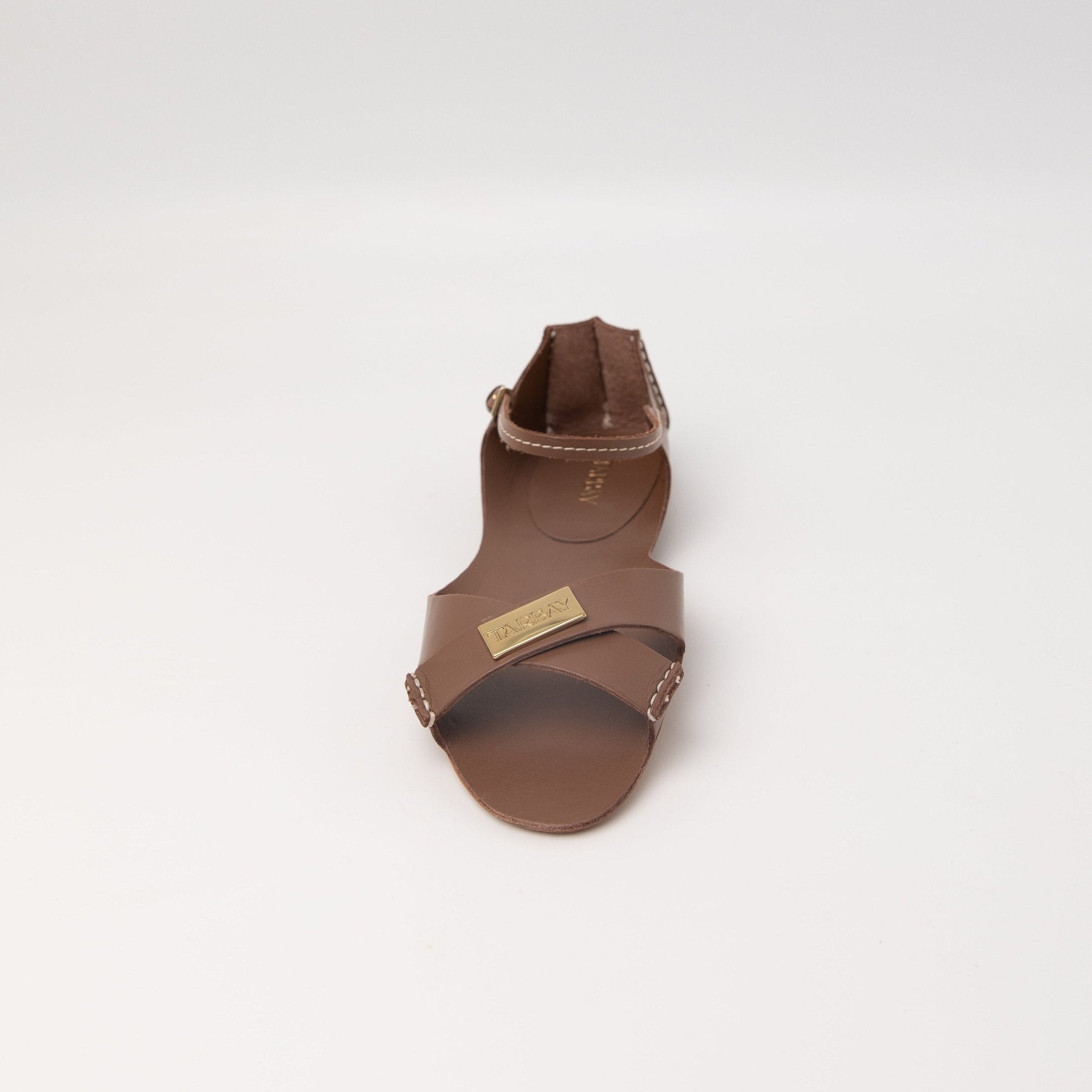 Tajali Leather Sandals - Mocha Tajali Flats FW25