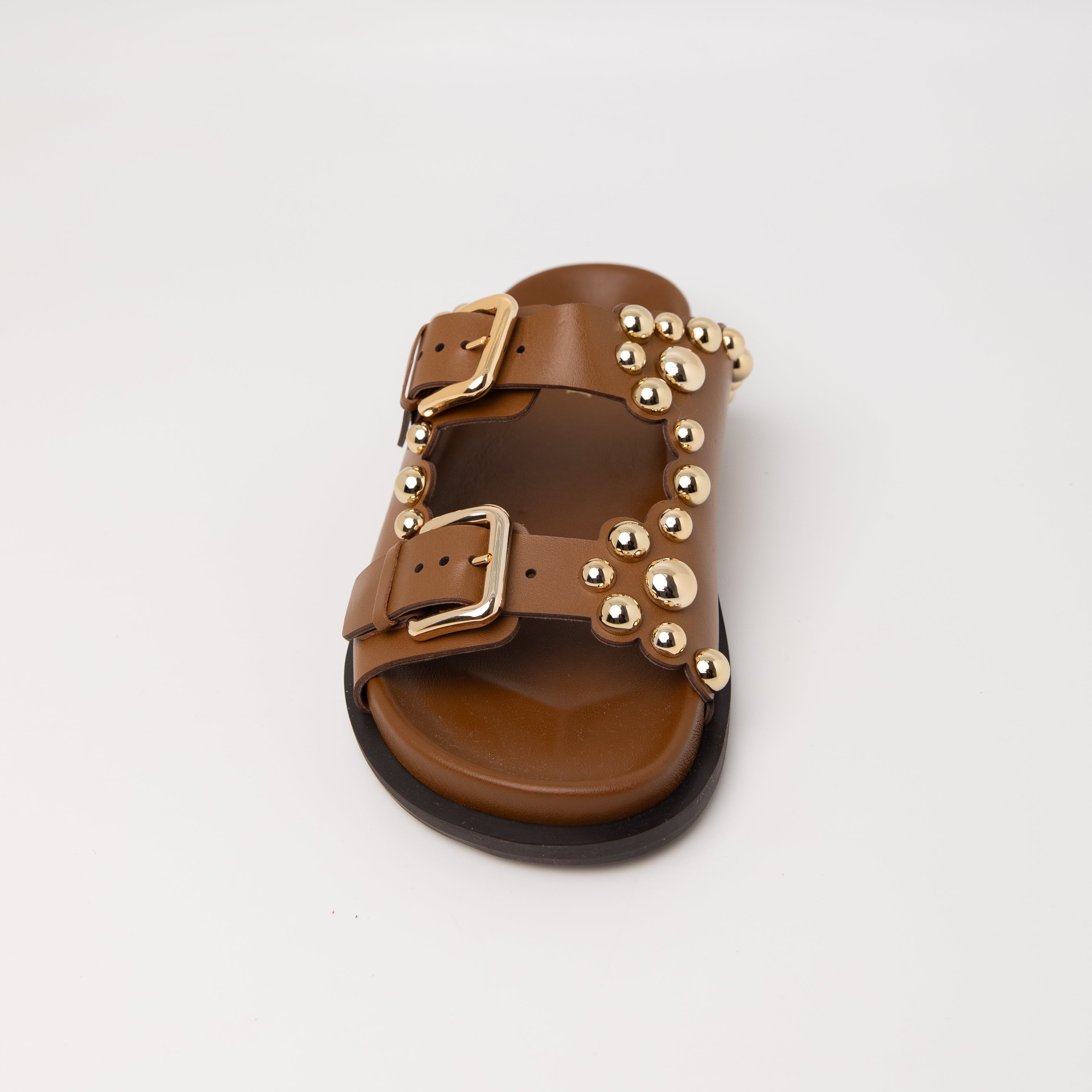 Vittoria Flat Sandals - Leather