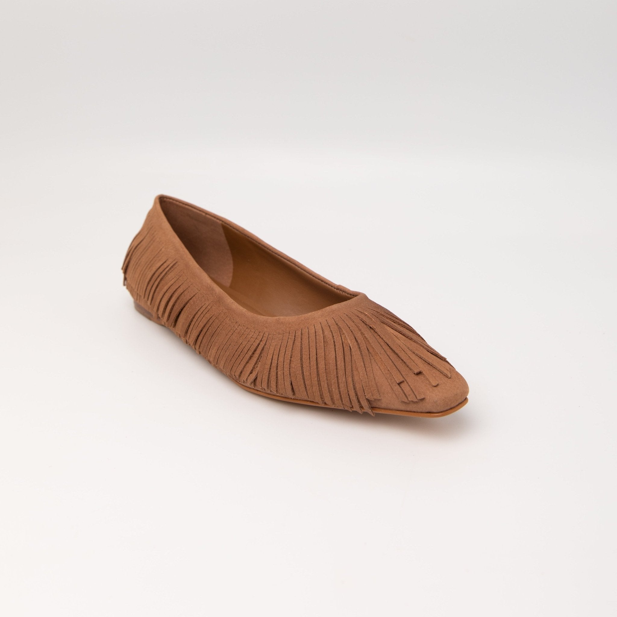 Olga Flat Shoes - Toffee Flats FW25